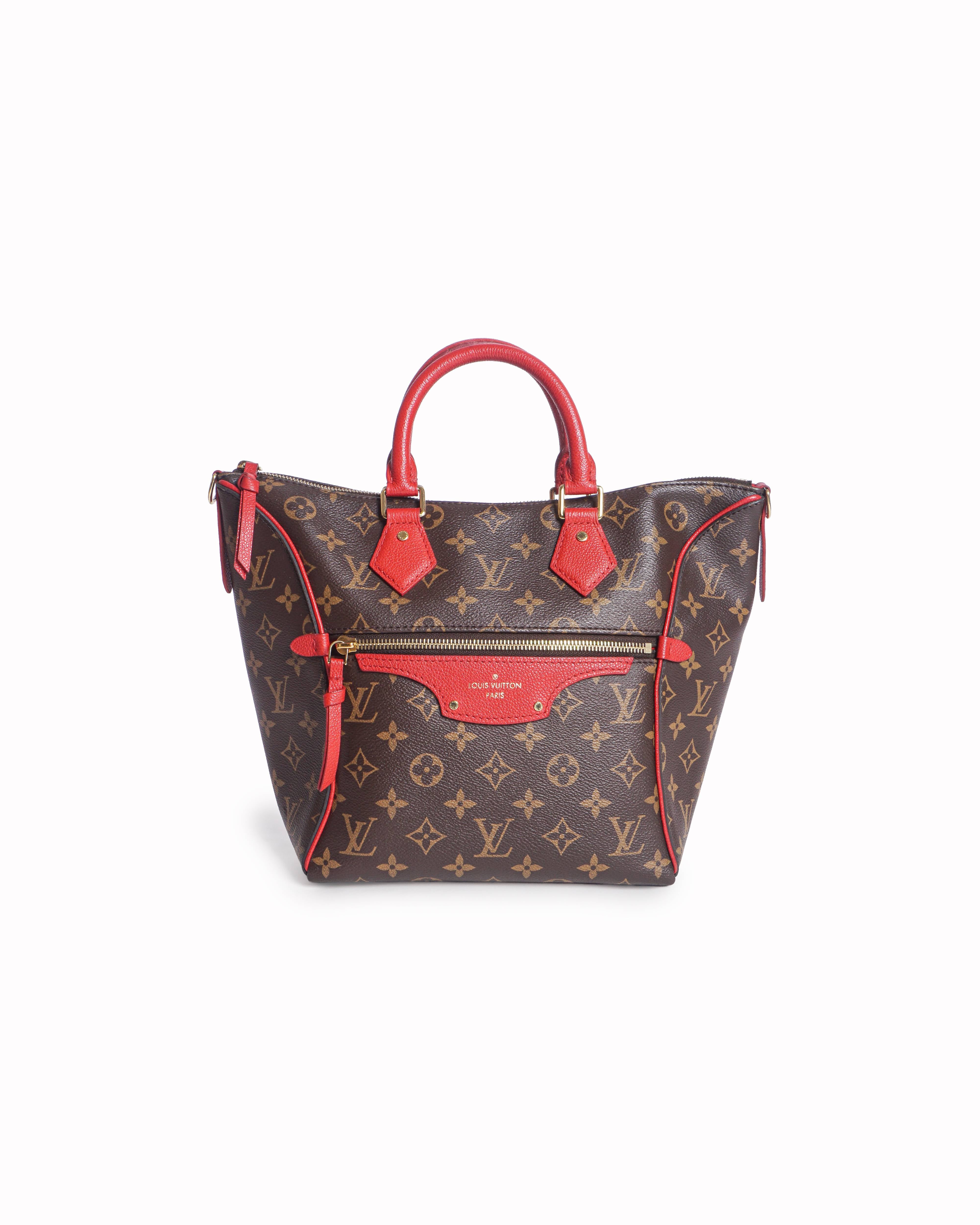 Louis Vuitton Monogram Canvas Tournelle Tote PM Cerise
