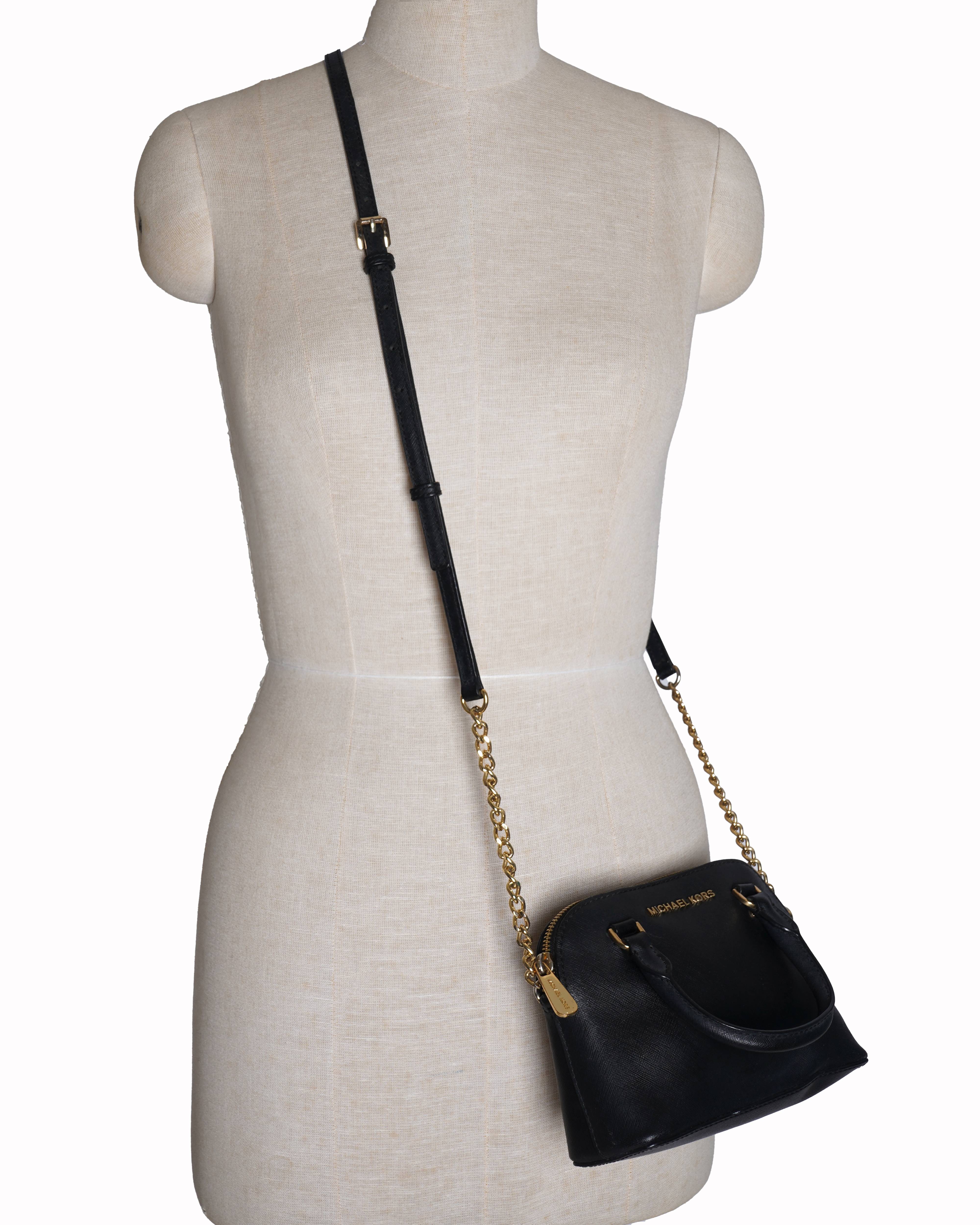 Michael Kors Jet Set Travel Small Logo Dome Crossbody Bag