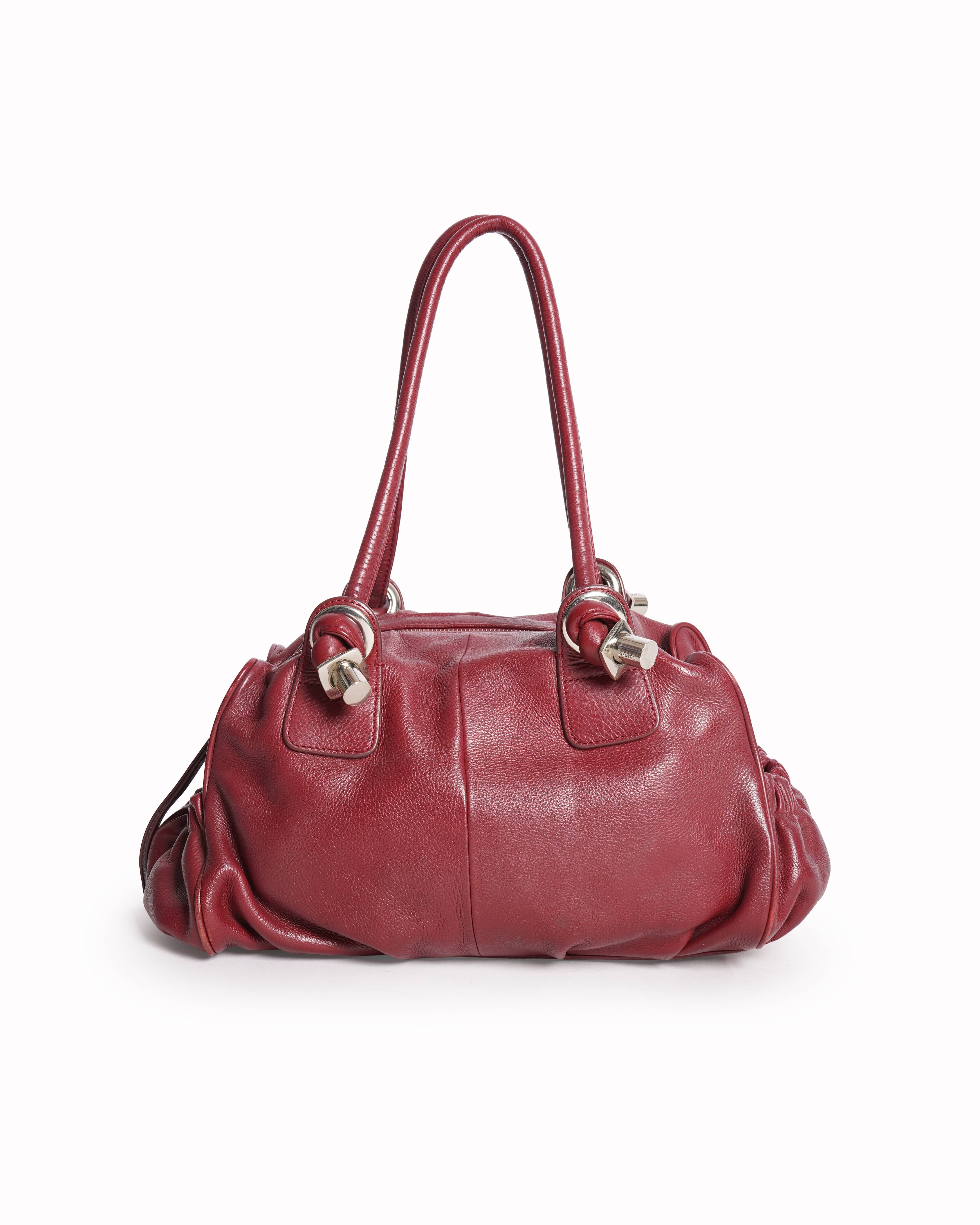 Oroton Red Shoulder Bag