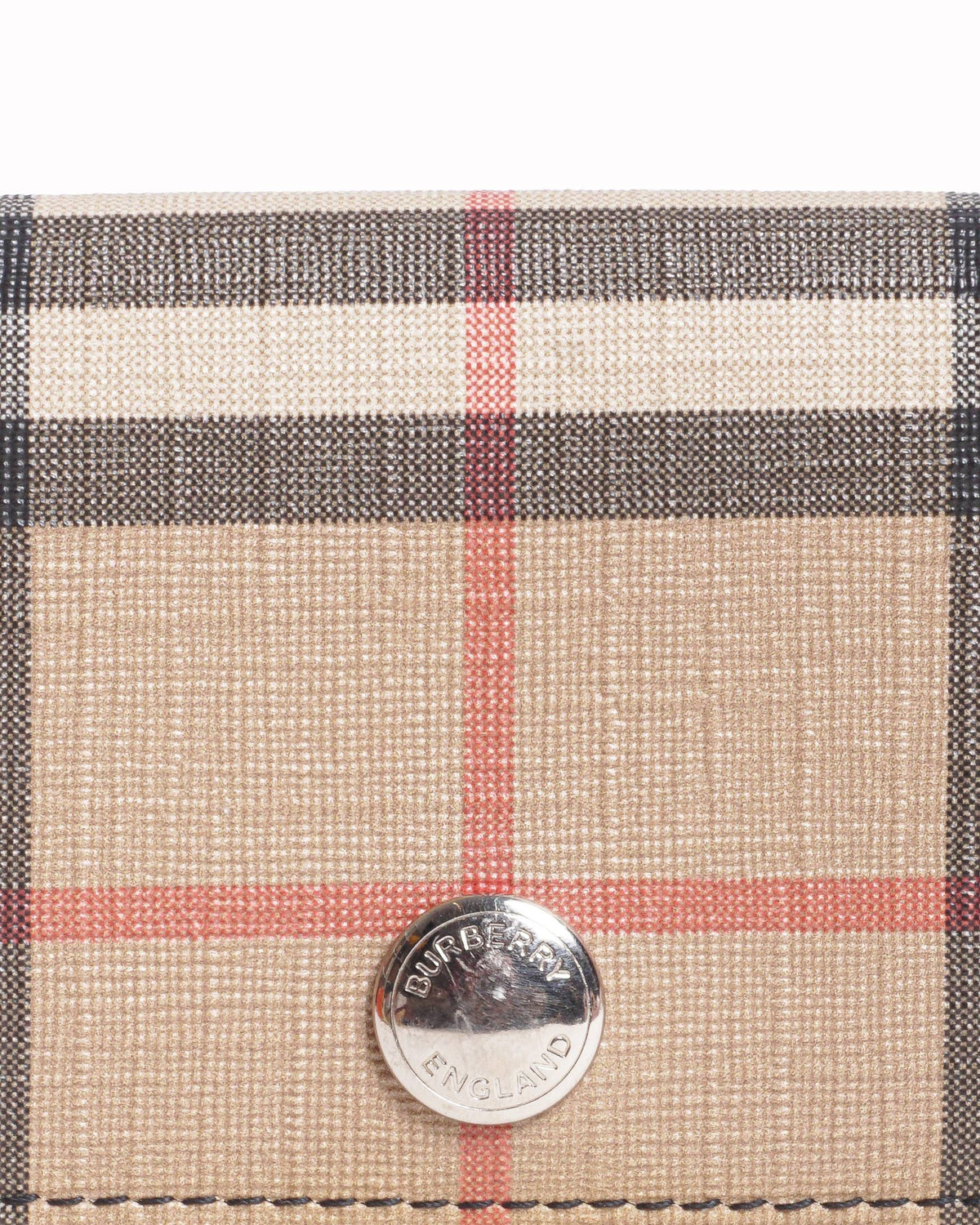 Burberry Vintage Check Small Folding Wallet
