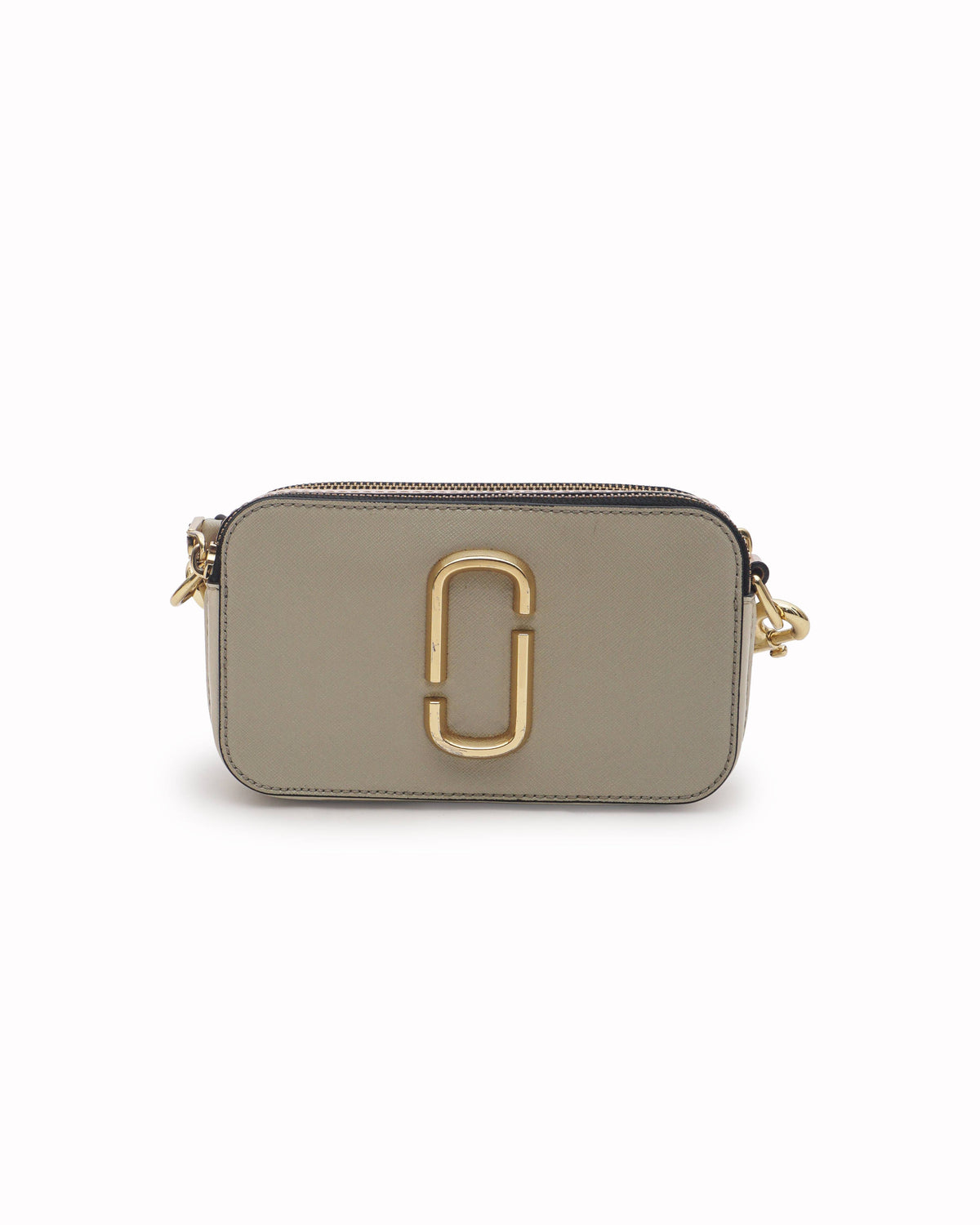 Marc Jacobs Beige Saffiano Leather The Snapshot Bag