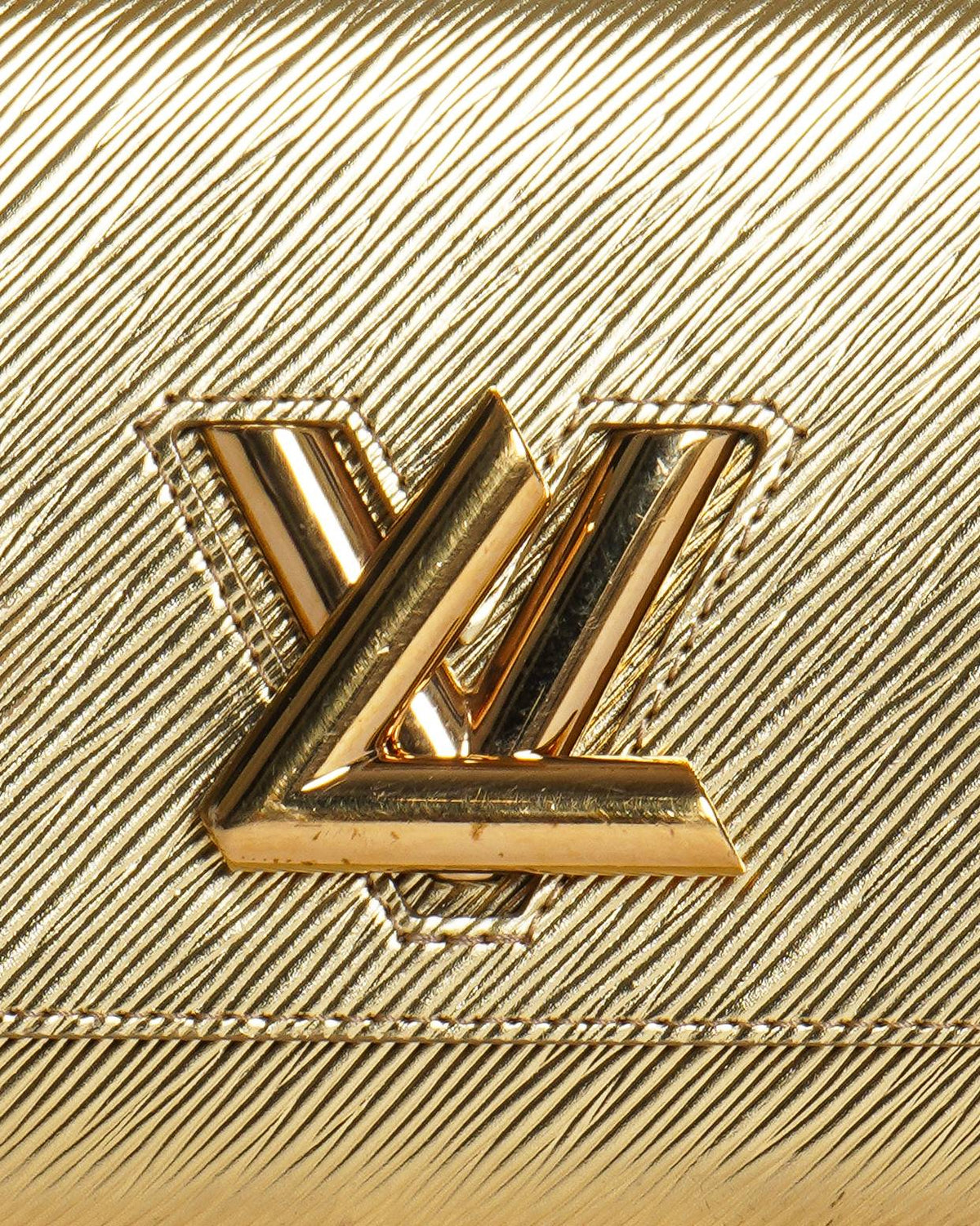 Louis Vuitton Gold Epi Leather Twist PM bag