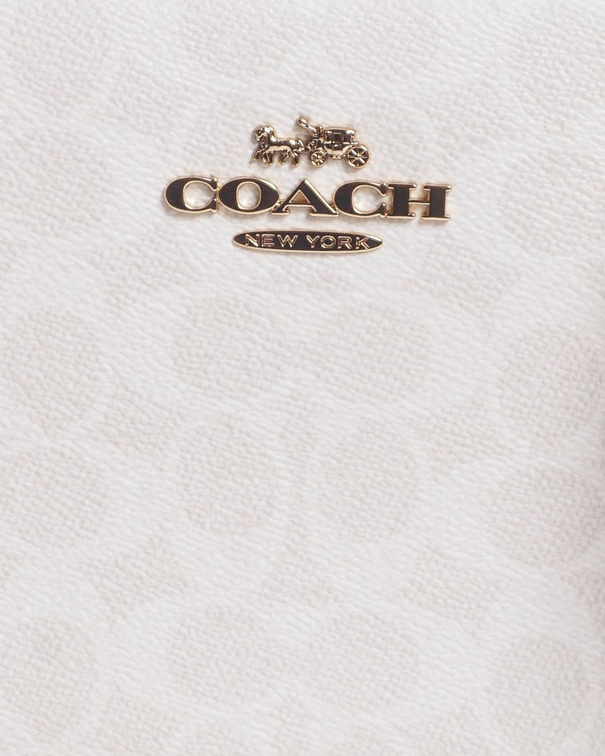 Coach Jamie Camera Bag in White Signature Canvas