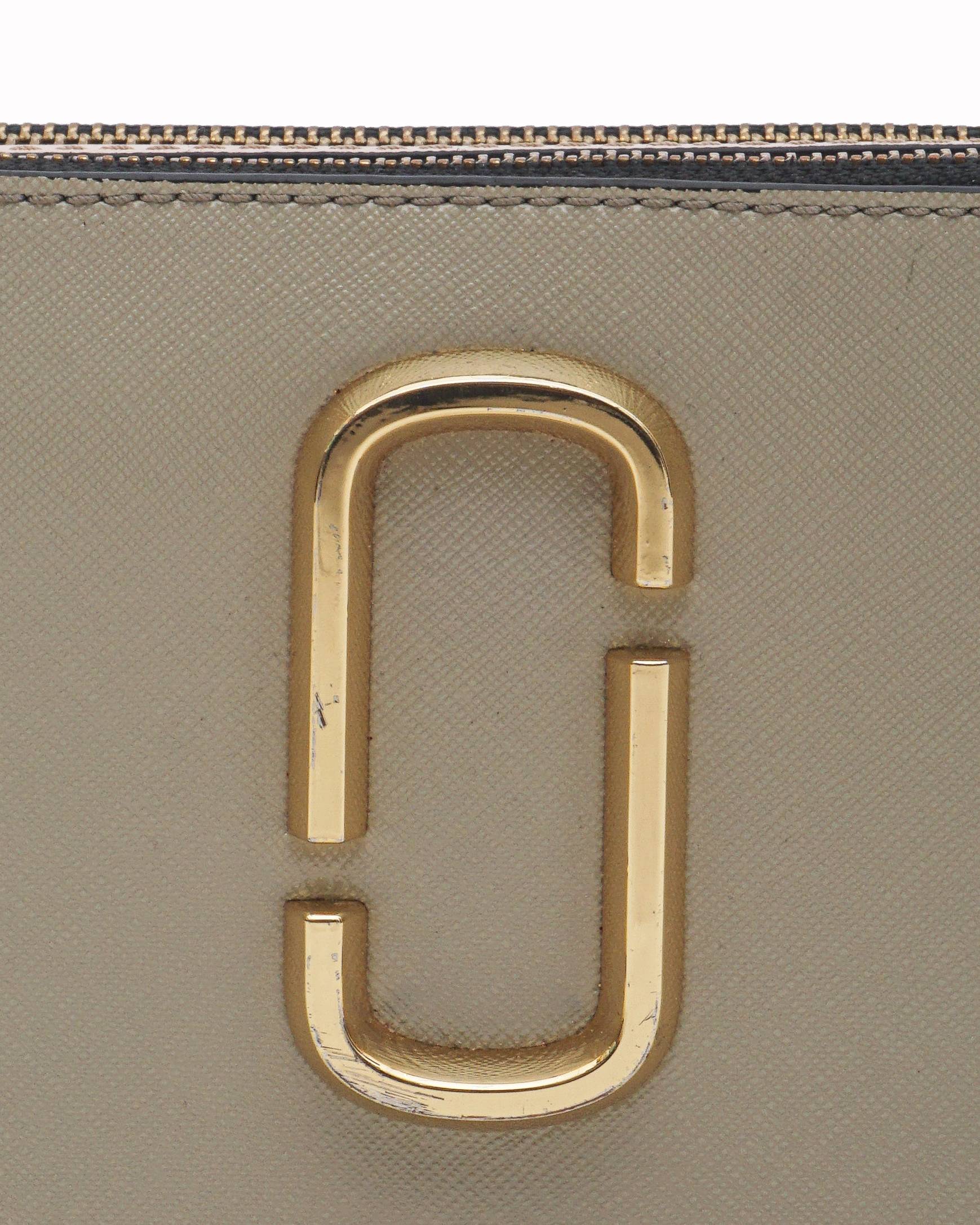 Marc Jacobs Beige Saffiano Leather The Snapshot Bag