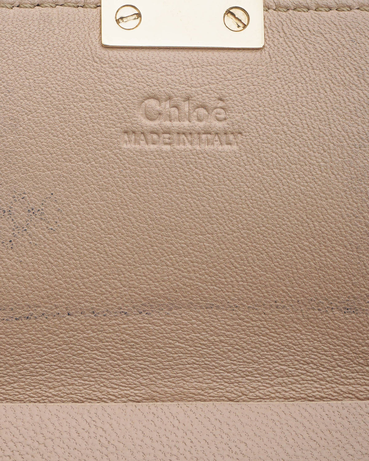 Chloé Navy Blue Python Skin Medium Drew Shoulder Bag