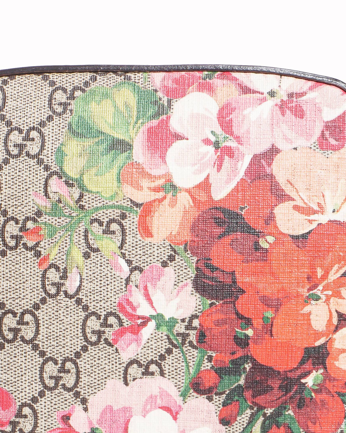 Gucci GG Supreme Blooms Floral Chain Crossbody Bag