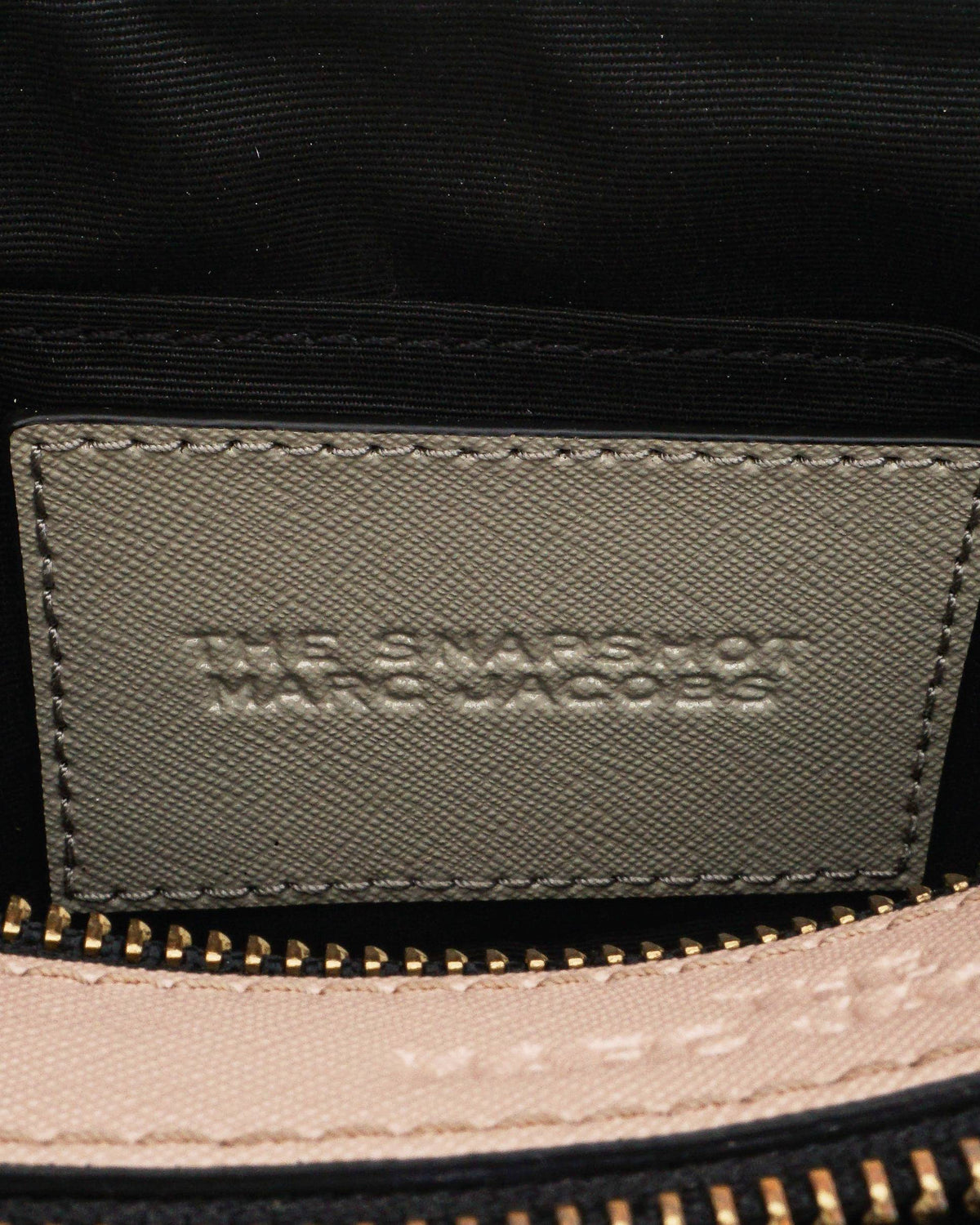 Marc Jacobs Beige Saffiano Leather The Snapshot Bag