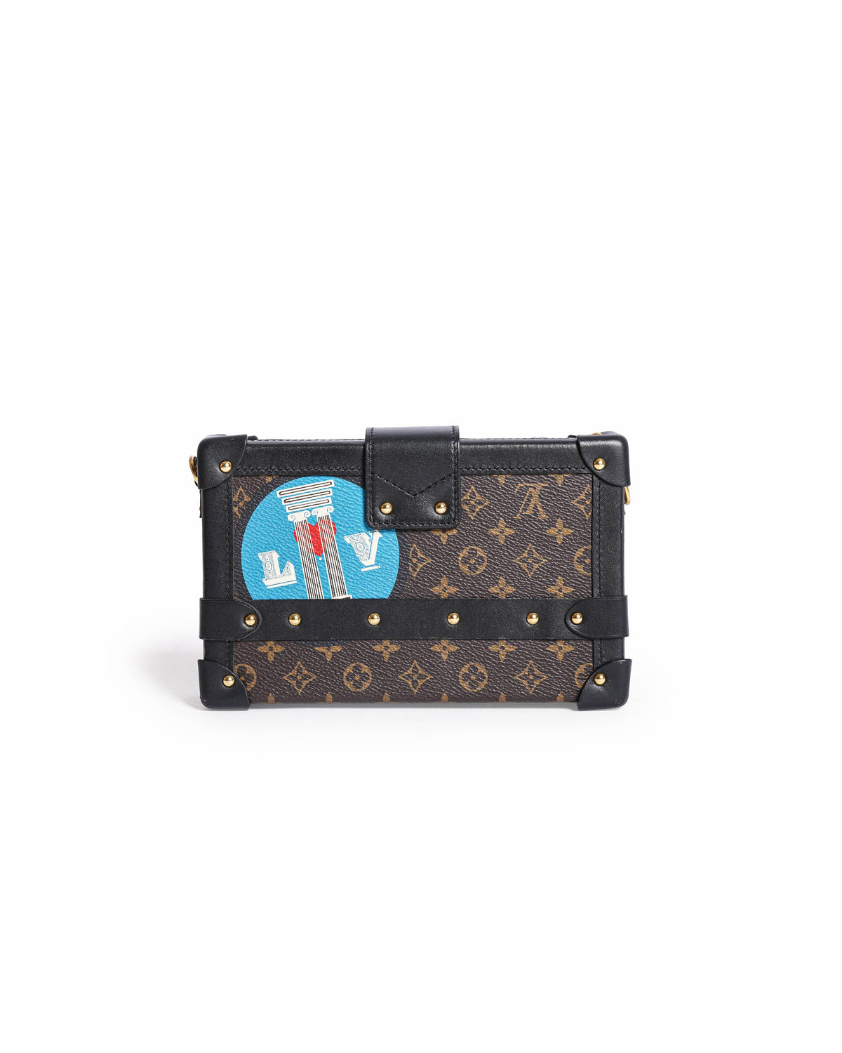 Louis Vuitton Petite Malle Monogram World Tour Clutch