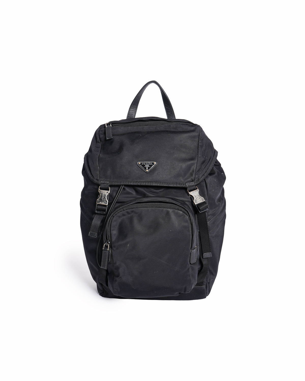 Prada Black Nylon Backpack