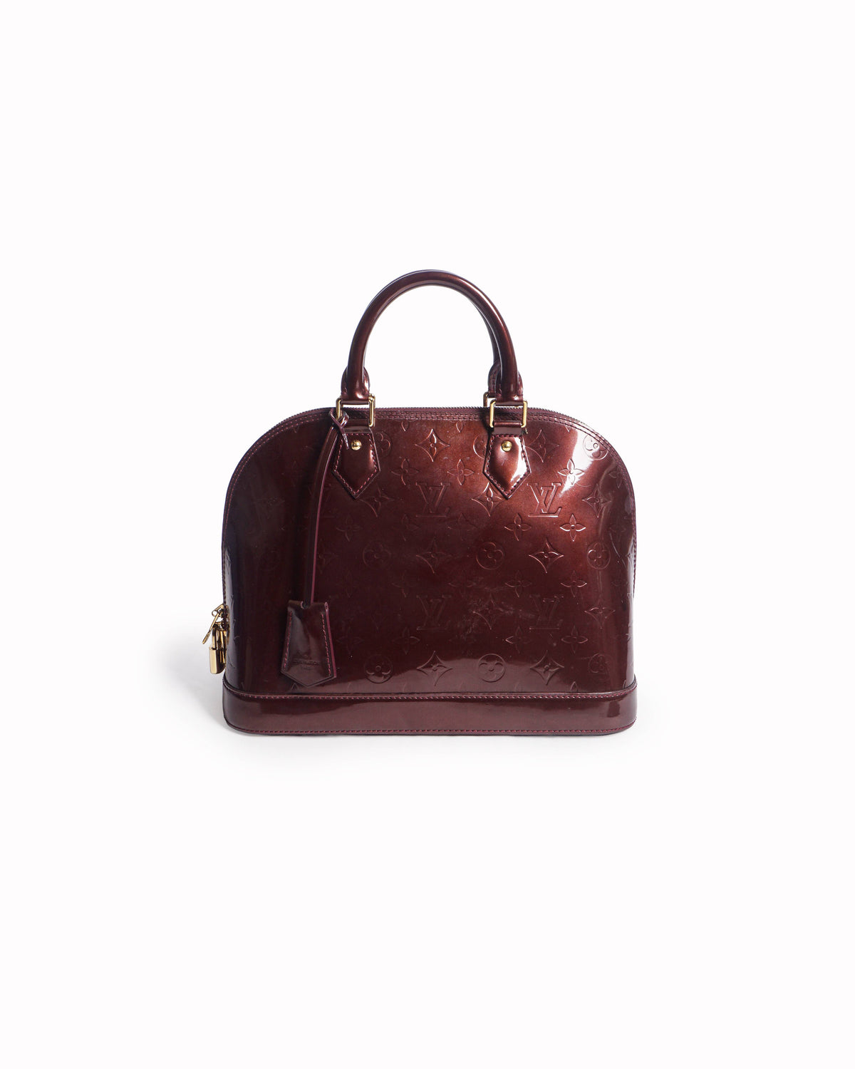 Louis Vuitton Monogram Vernis Alma PM Handbag