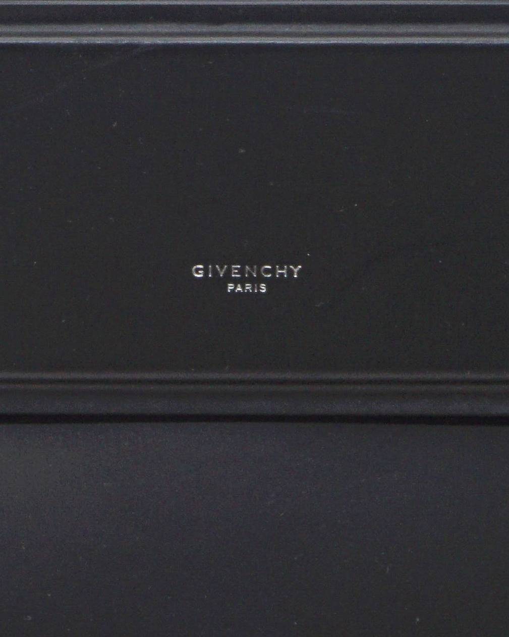 Givenchy Black Leather Horizon Tote Bag