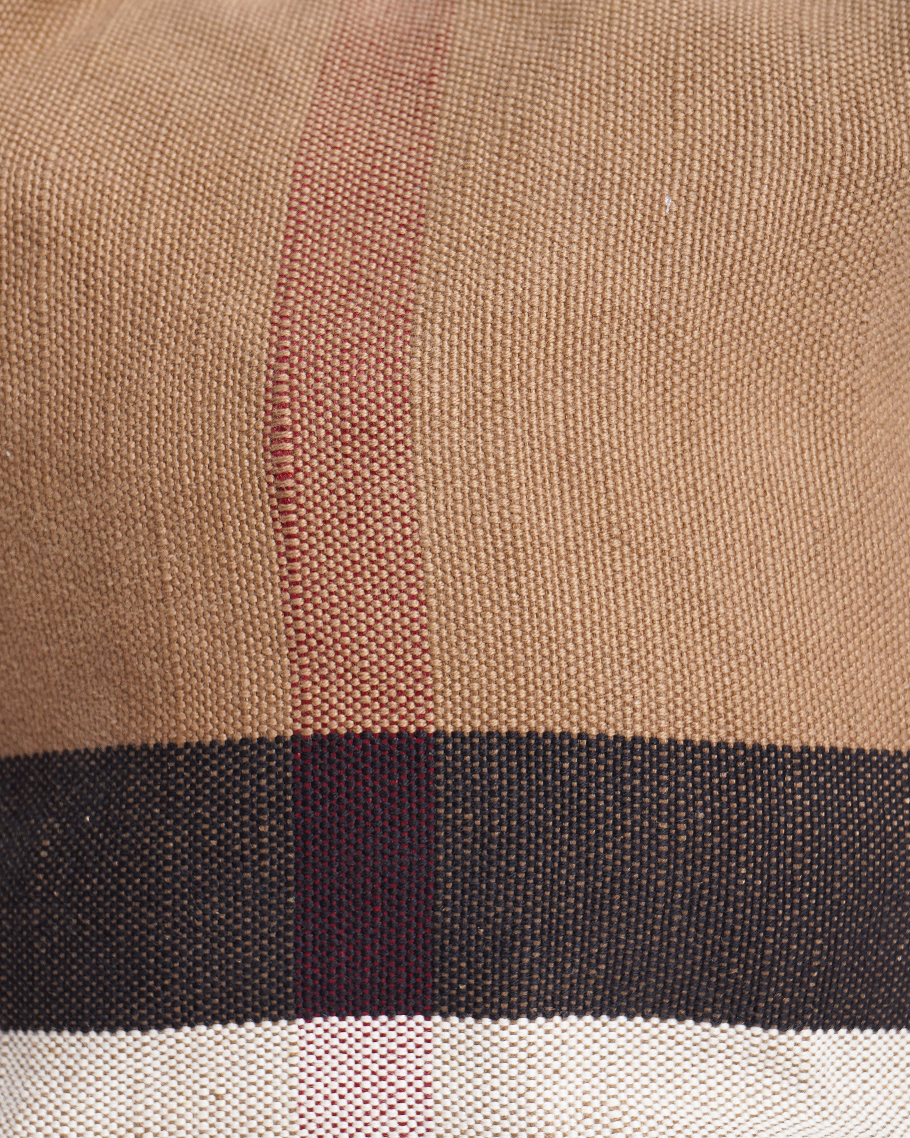 Burberry Multicolor Exploded Check Canvas and Leather MiniAshby Tassel Crossbody Bag