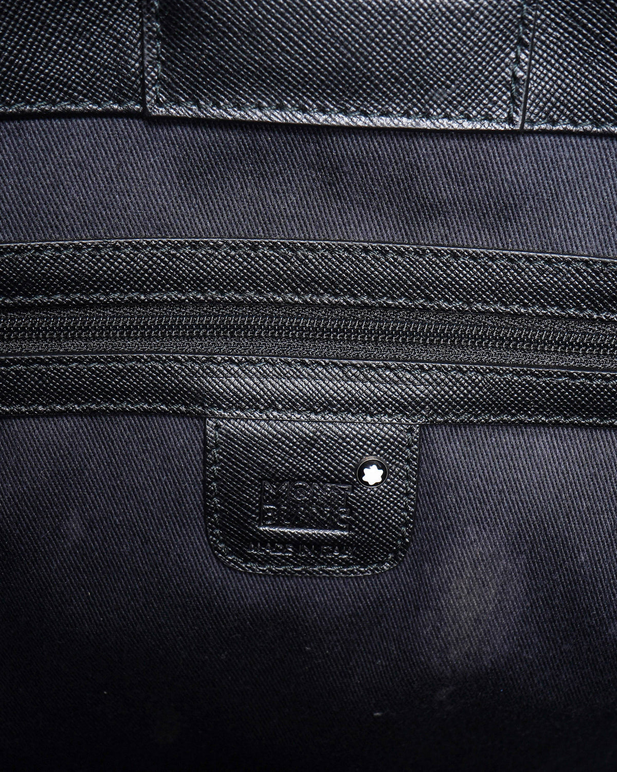 Montblanc Nightflight Signature Pattern Coated Canvas Tote Bag