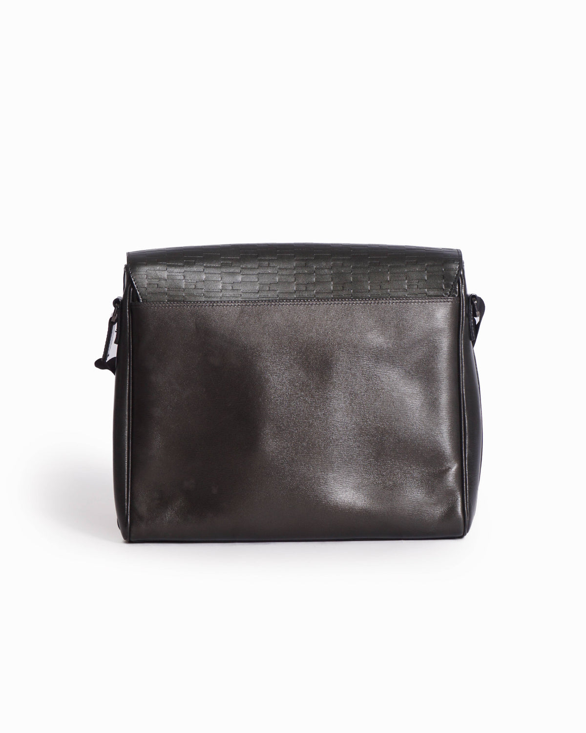 Montblanc Extreme Grained and Smooth Leather Flap Messenger Bag