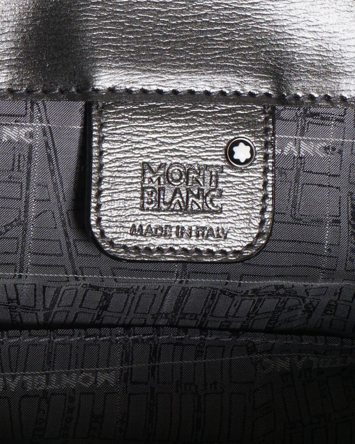 Montblanc Extreme Grained and Smooth Leather Flap Messenger Bag
