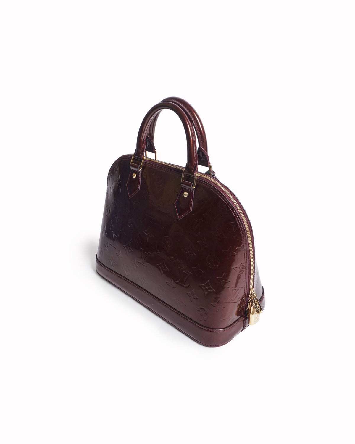 Louis Vuitton Monogram Vernis Alma PM Handbag