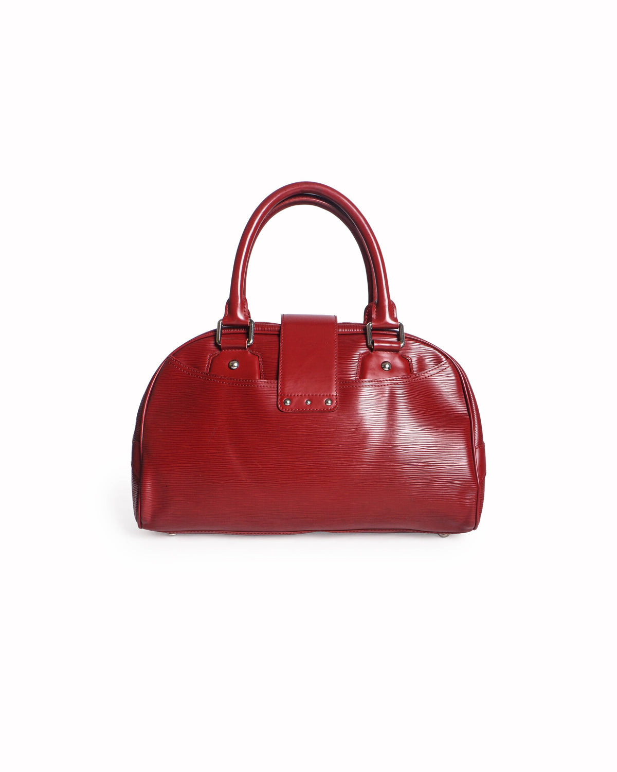 Louis Vuitton Montaigne GM Rouge Epi Leather Bag