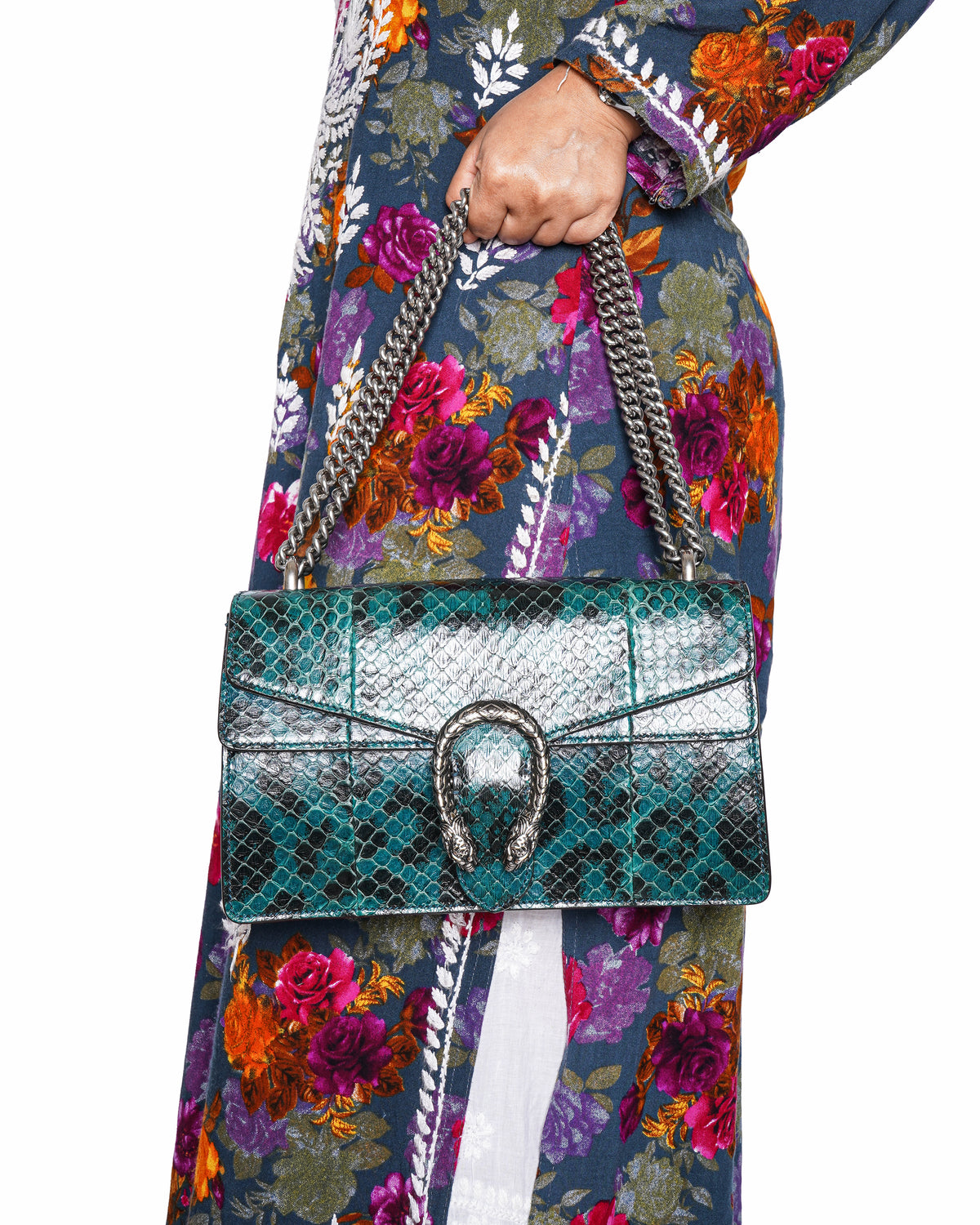 Gucci Dionysus Python Shoulder Bag