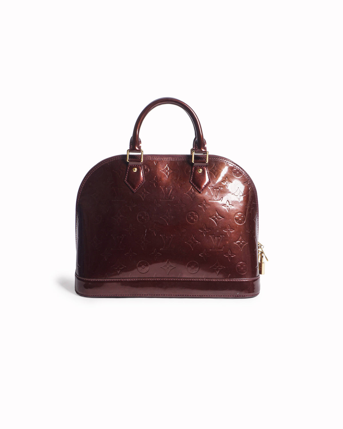 Louis Vuitton Monogram Vernis Alma PM Handbag