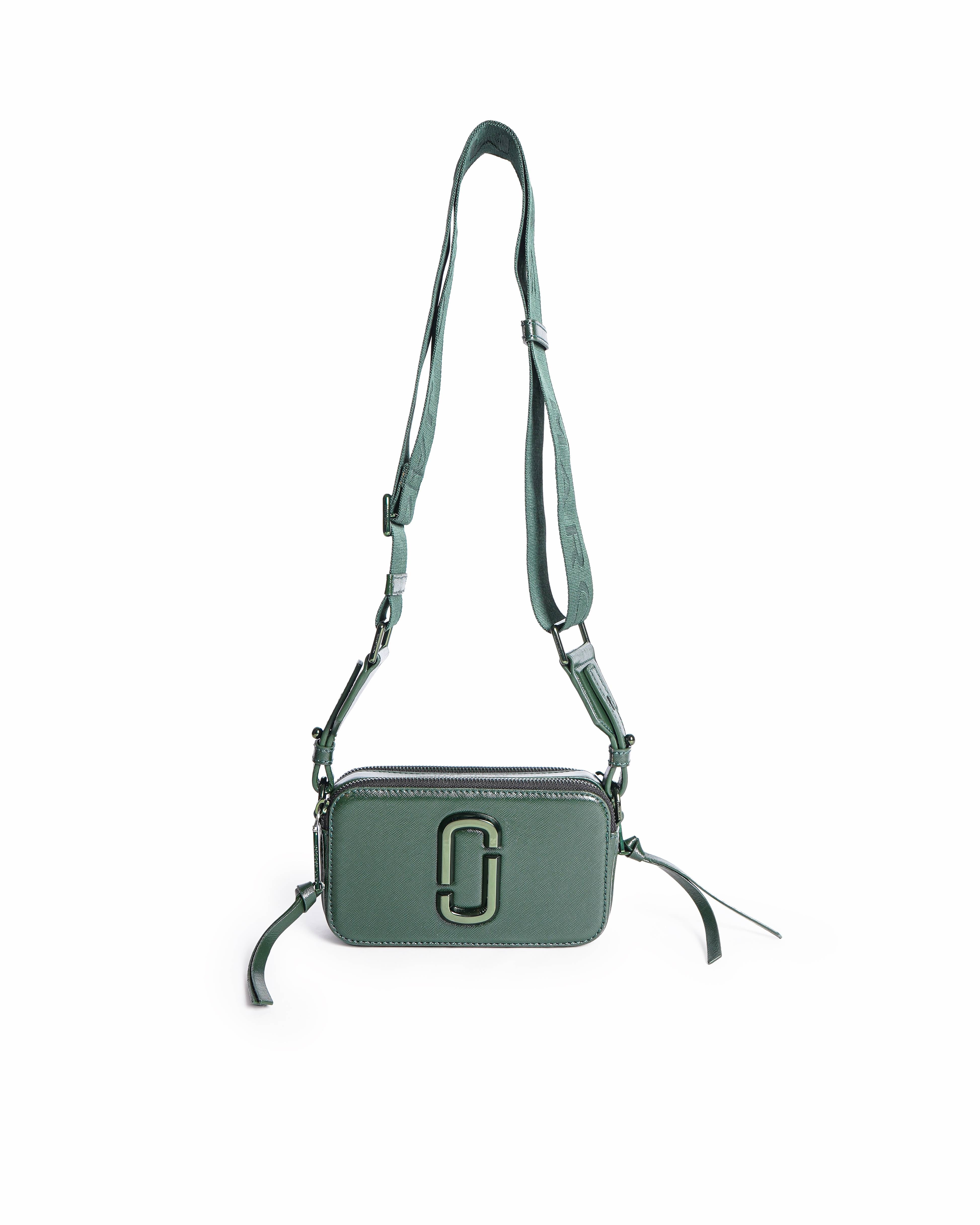 Marc Jacob The Snapshot Dark Green Crossbody Bag