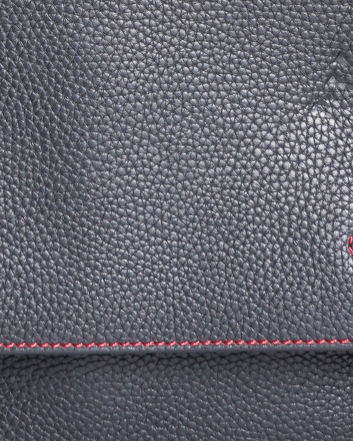 Hermès Black Clemence Leather Messenger Satchel Bag