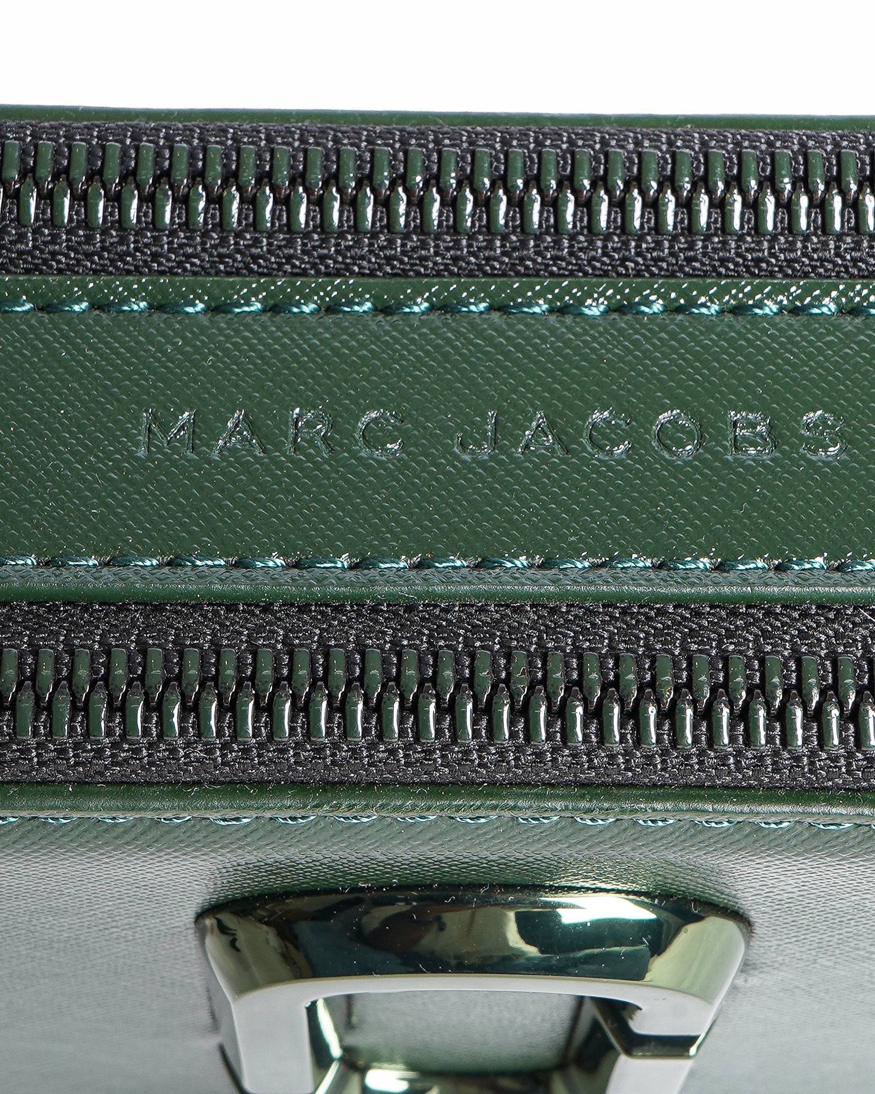 Marc Jacob The Snapshot Dark Green Crossbody Bag