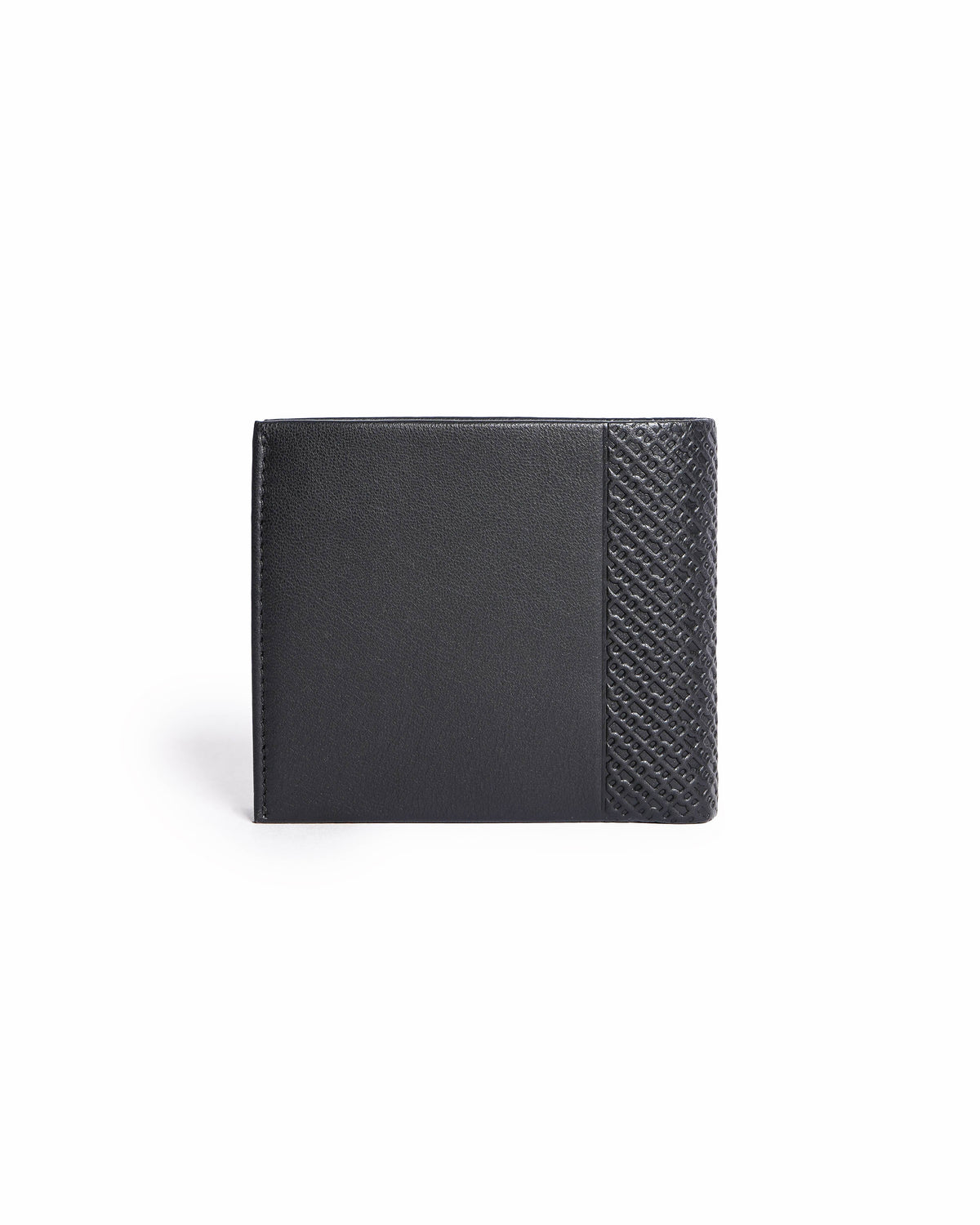 Boss Black Crosstown Dual-Texture Leather Bifold Wallet