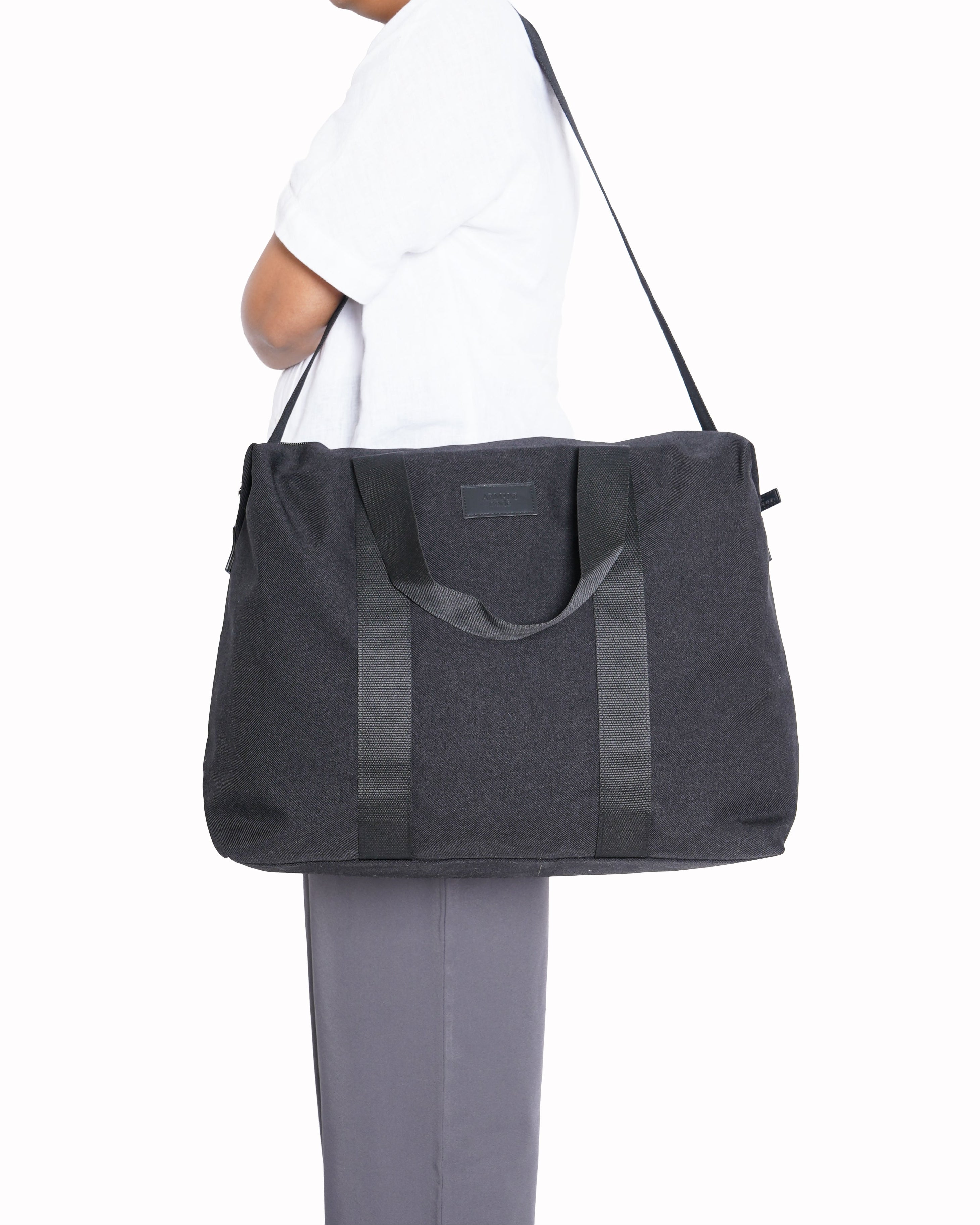 New Giorgio Armani Canvas & Nylon Traveller Bag