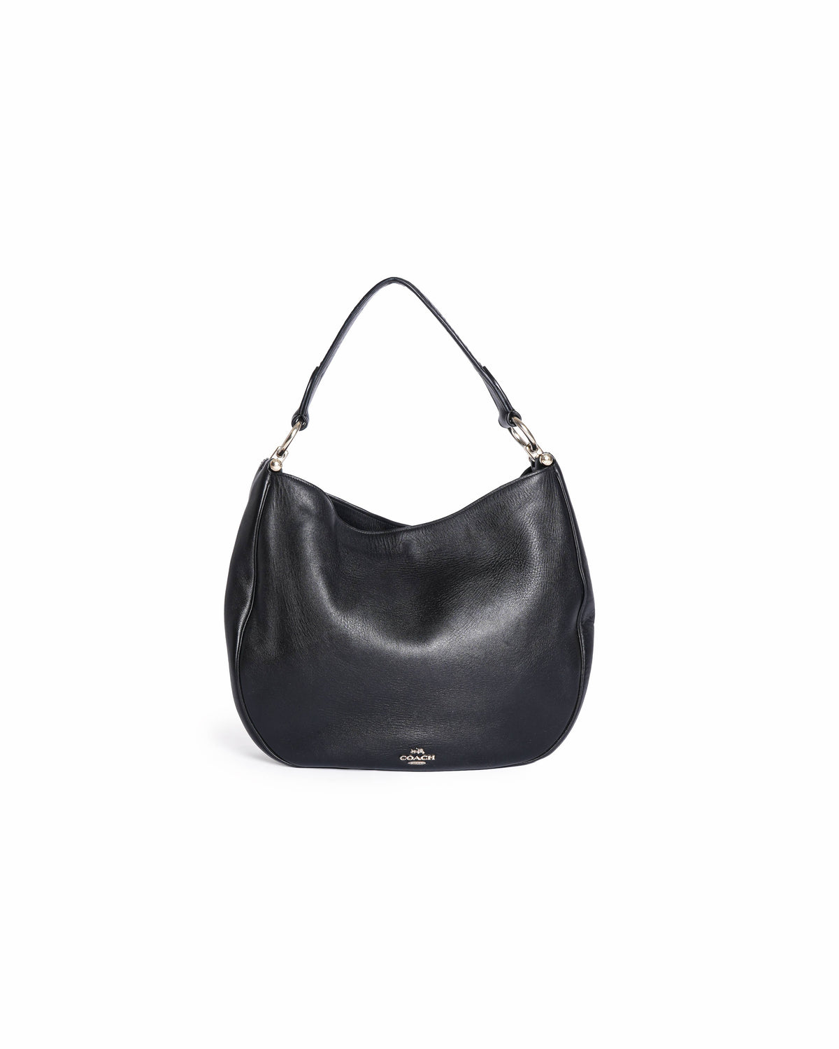 Coach Black Hobo Shoulder Bag Leather