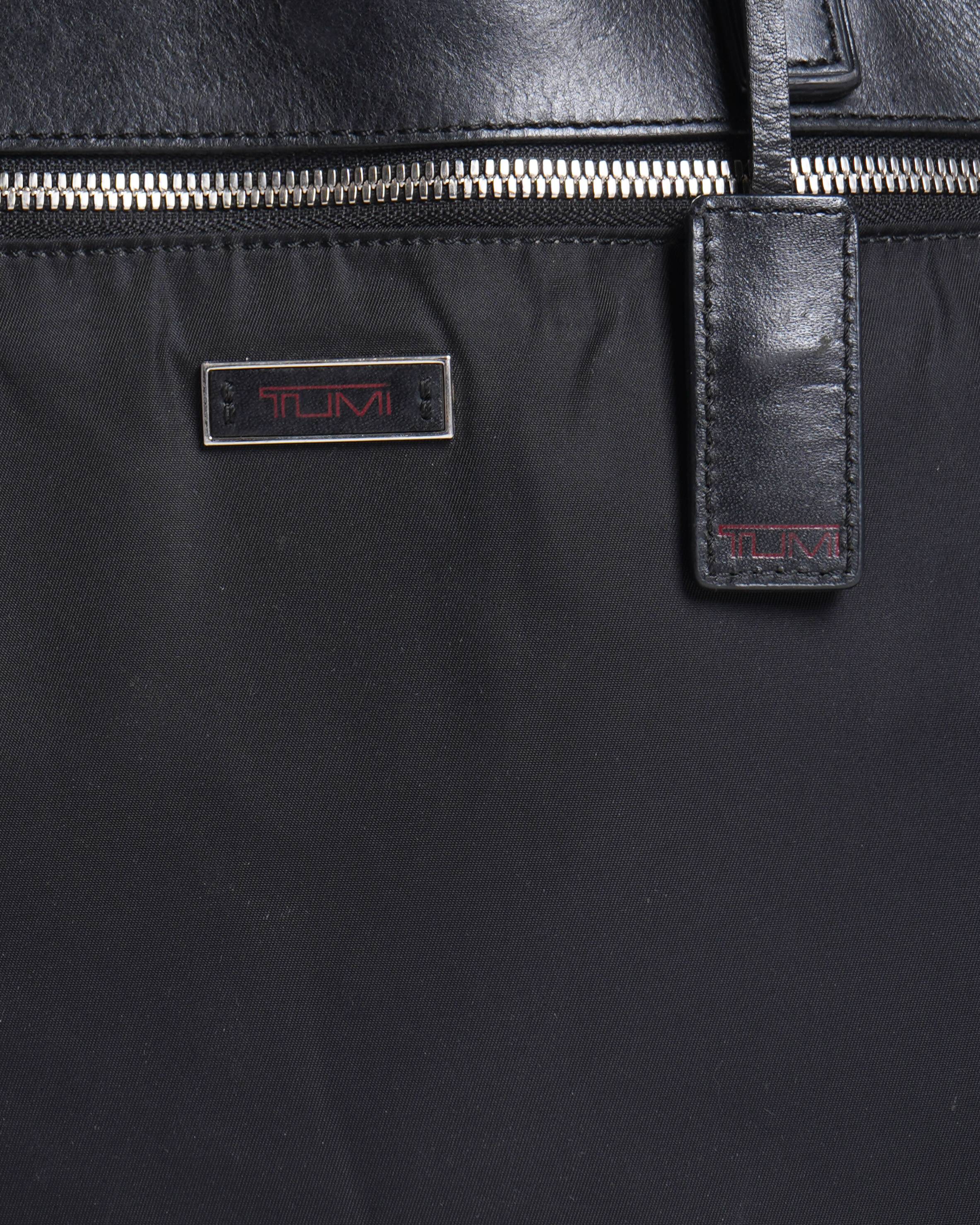 Tumi briefcase in black