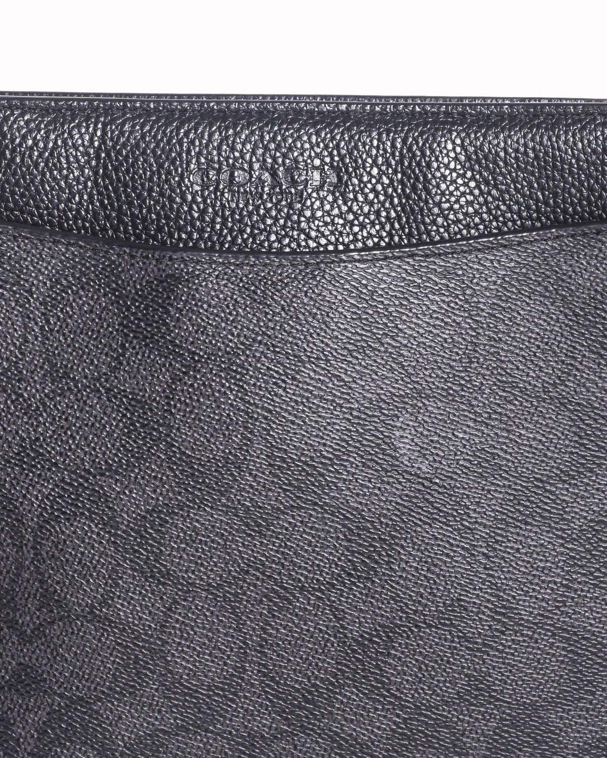 Coach Signature Flat Crossbody Bag with Coin Pouch