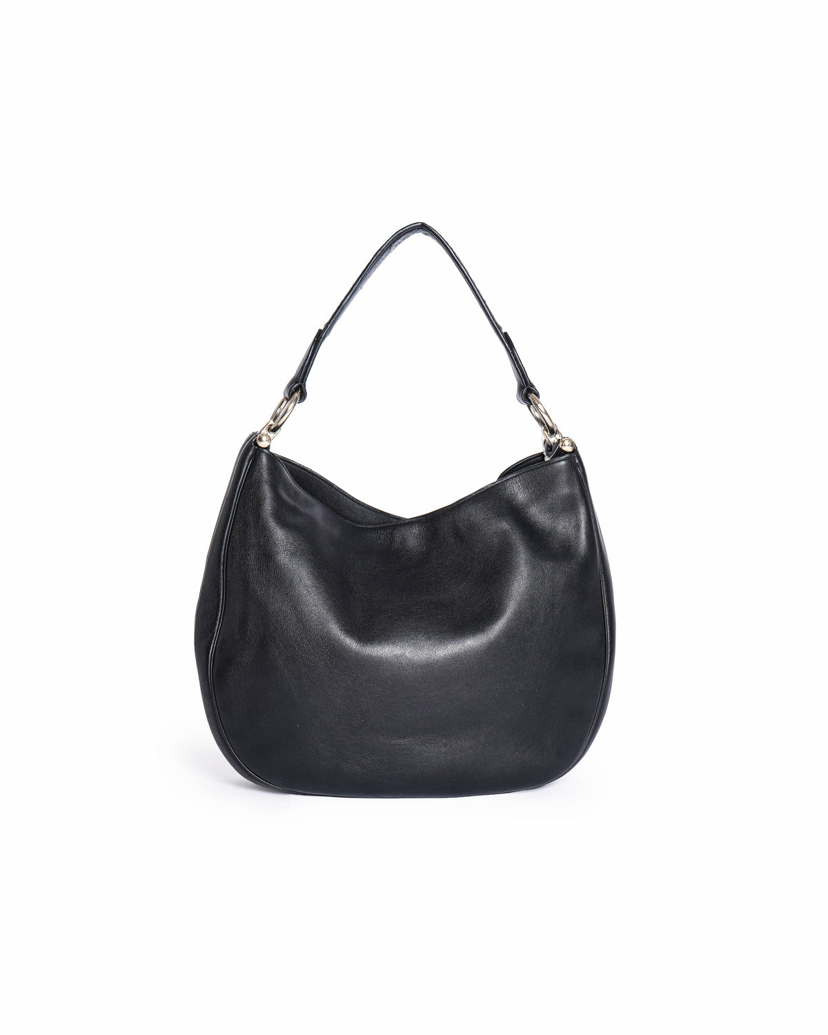 Coach Black Hobo Shoulder Bag Leather