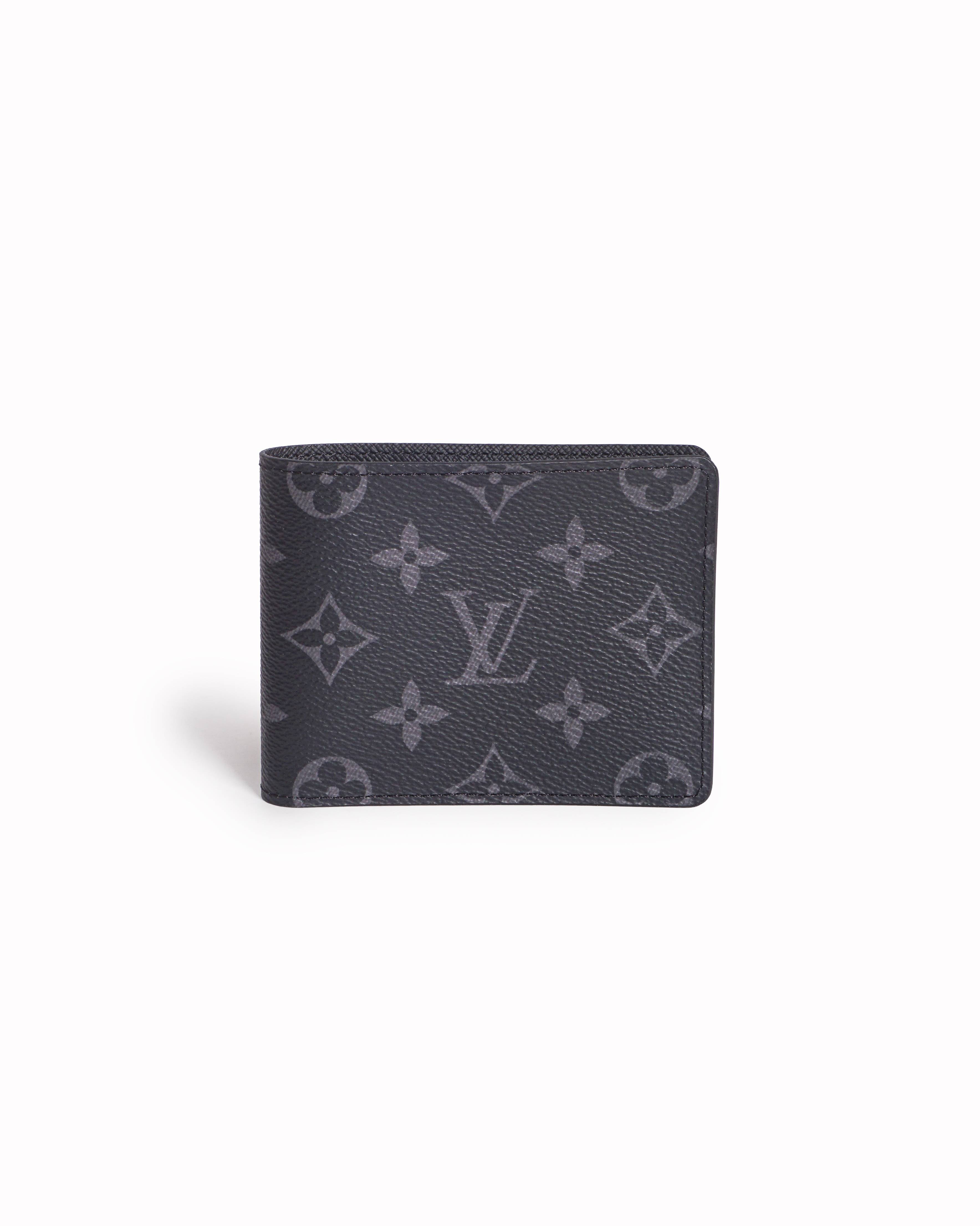 Louis Vuitton Monogram Eclipse Slender Wallet