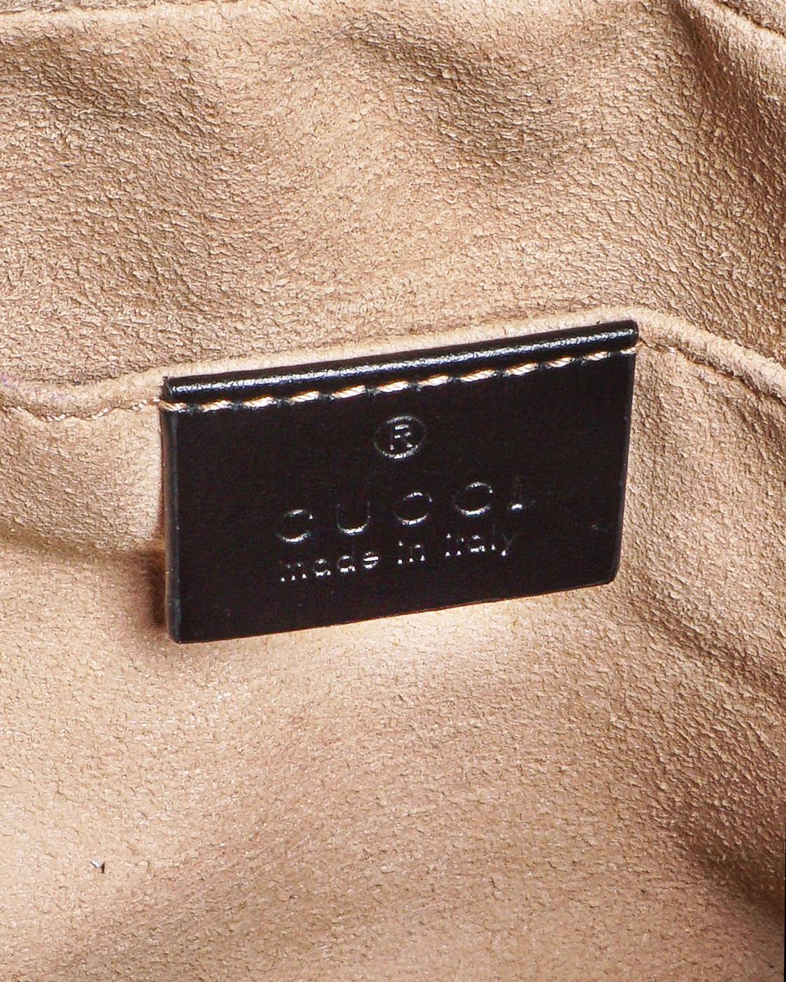 Gucci GG Marmont Black Matelassé Leather Camera Bag