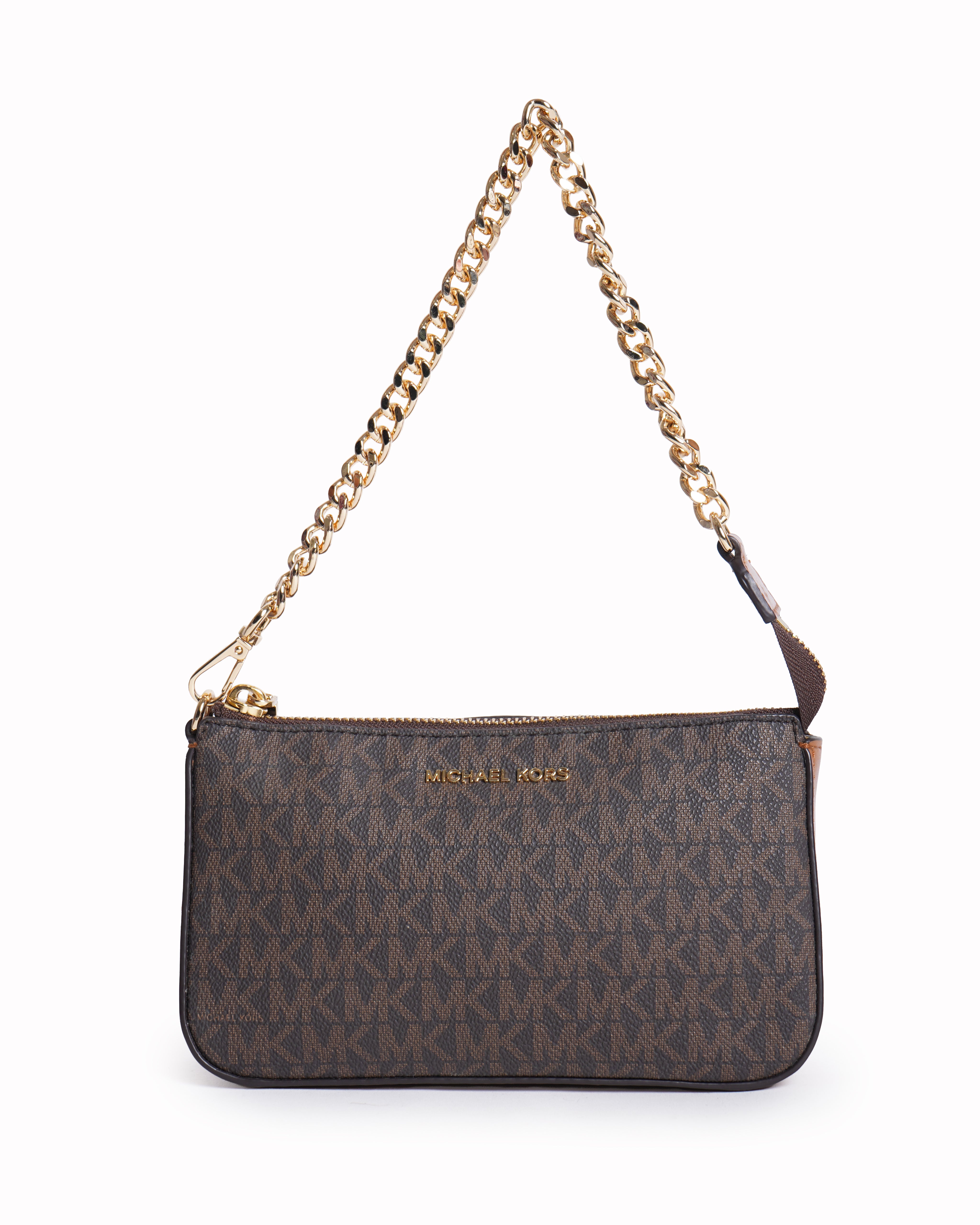 New Michael Kors Jet Set Small Chain Pouchette Bag