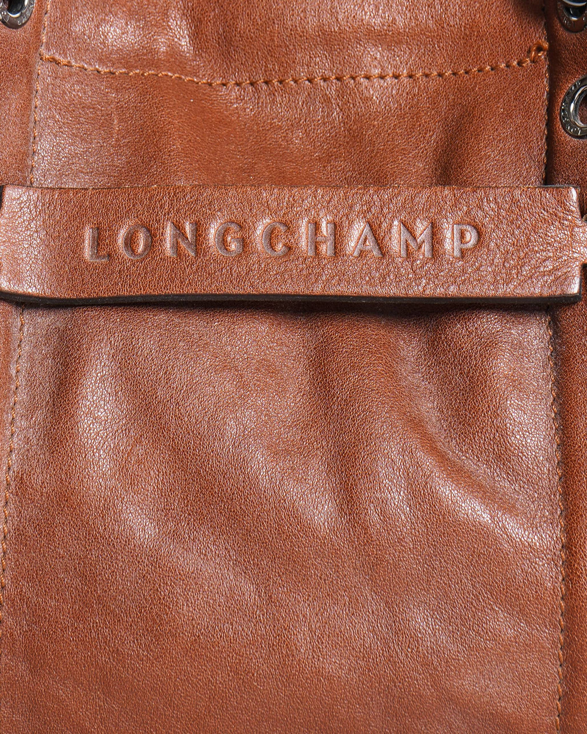 Longchamp 3D leather crossbody bag