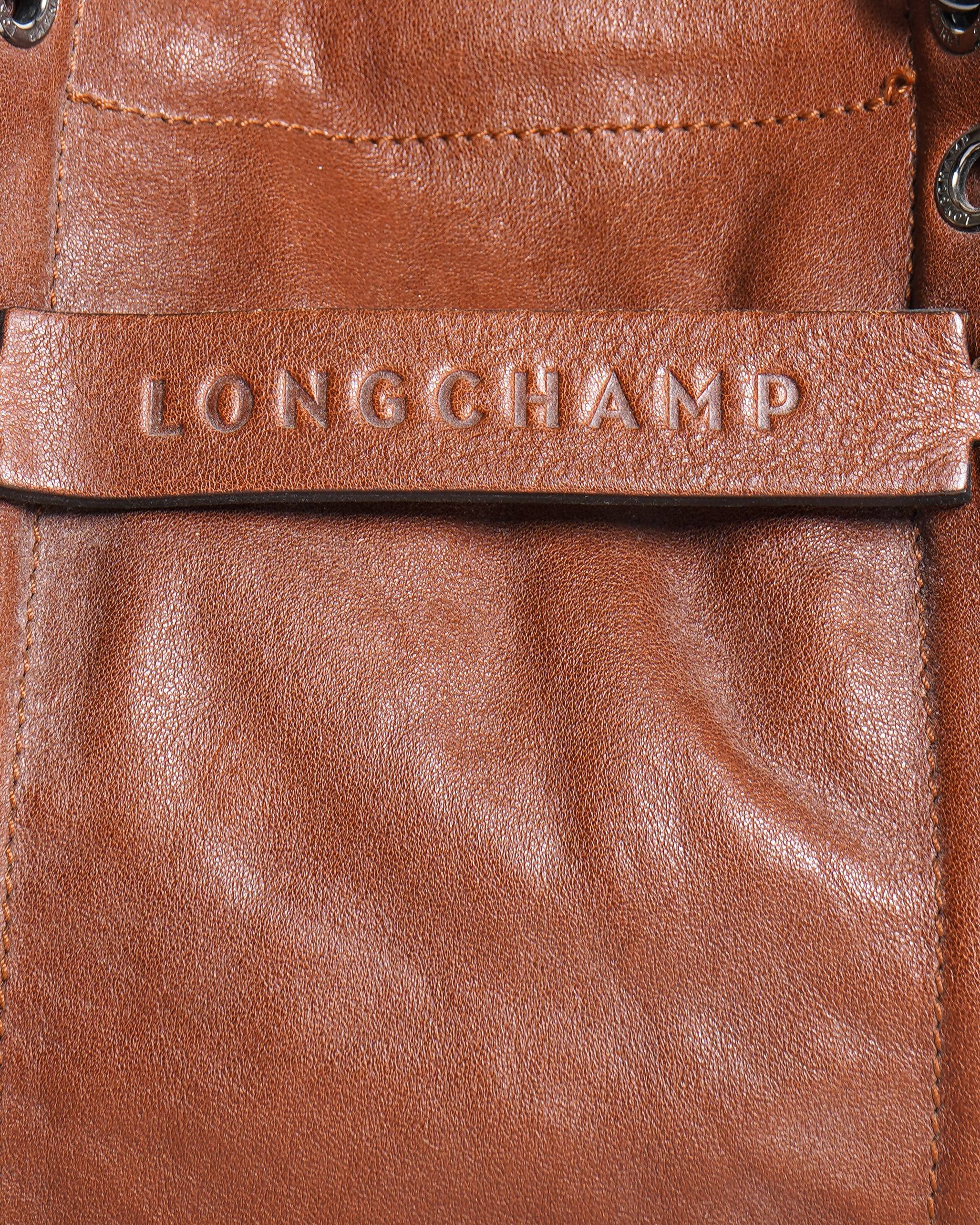 Longchamp 3D leather crossbody bag