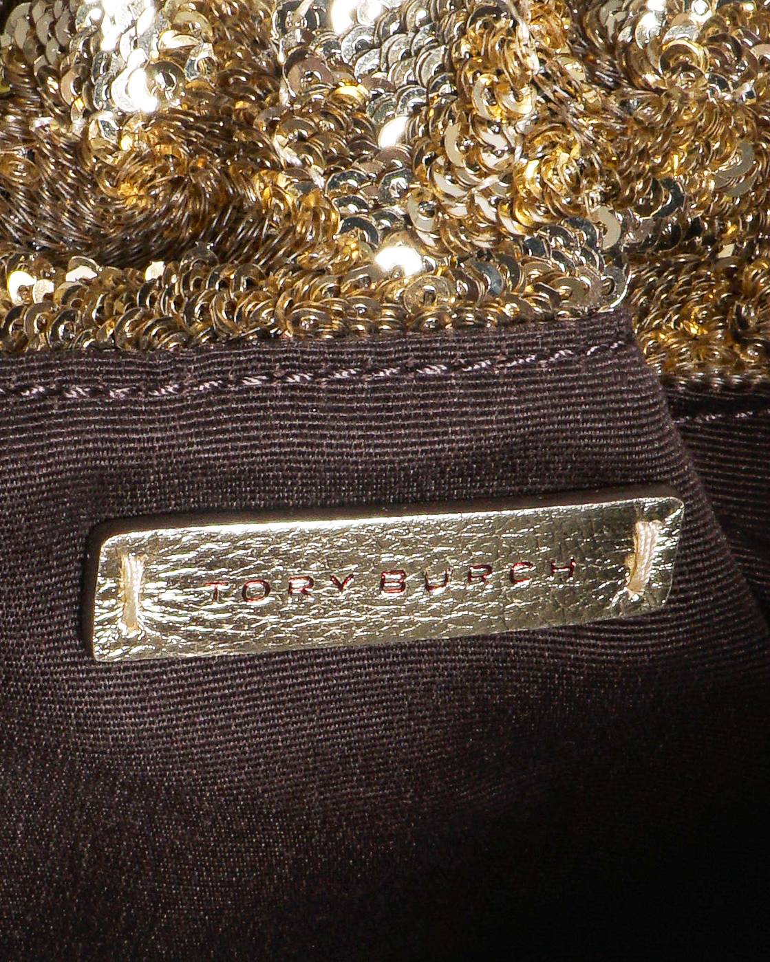 Tory Burch Kira Sequined Pouch Bag