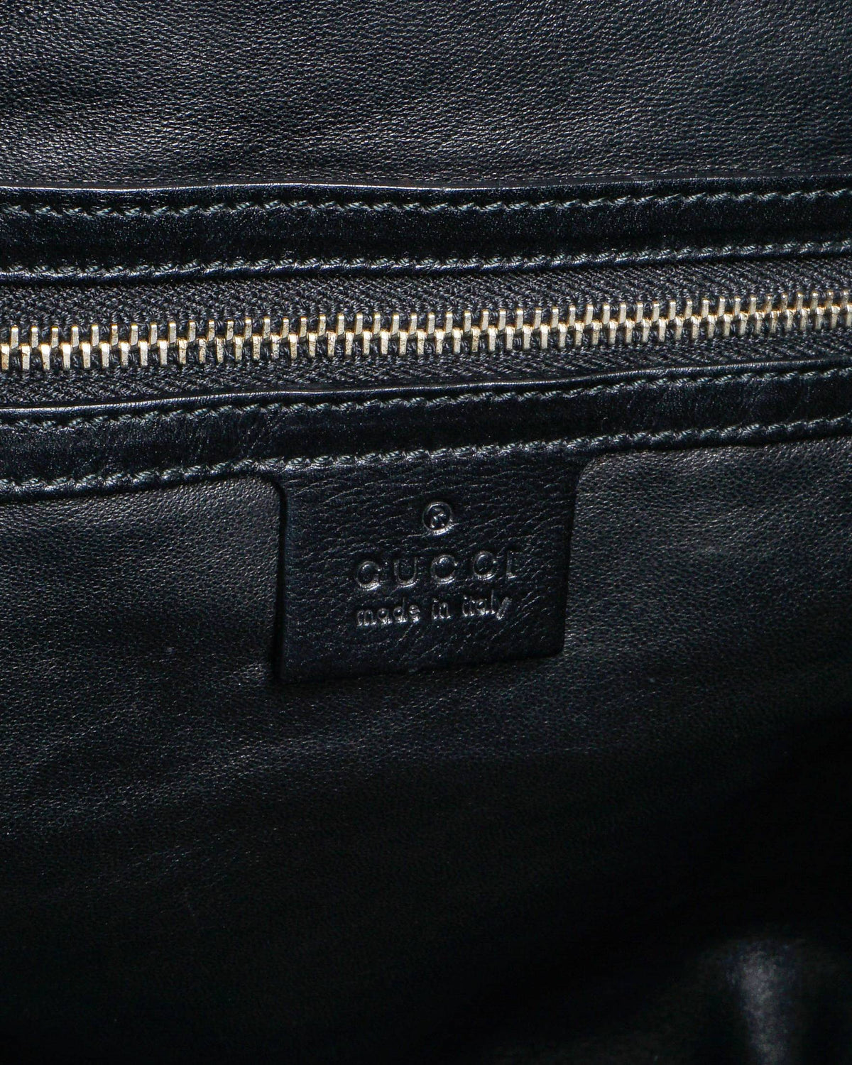 Gucci Black Genuine Python Skin Exotic Hobo Tassel Bag