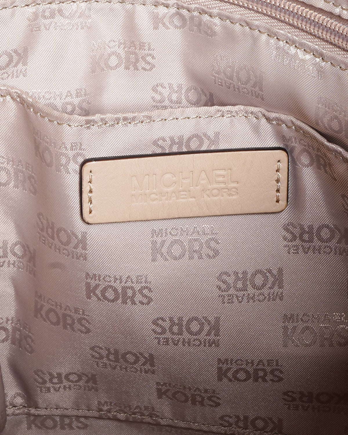 Michael Kors Pebbled Leather Pink Tote Bag