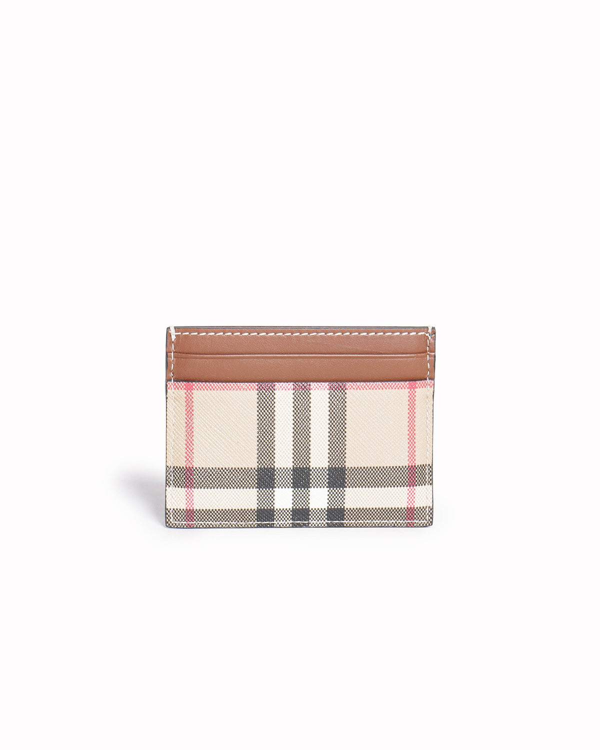 Burberry Vintage Check and Leather Card Case