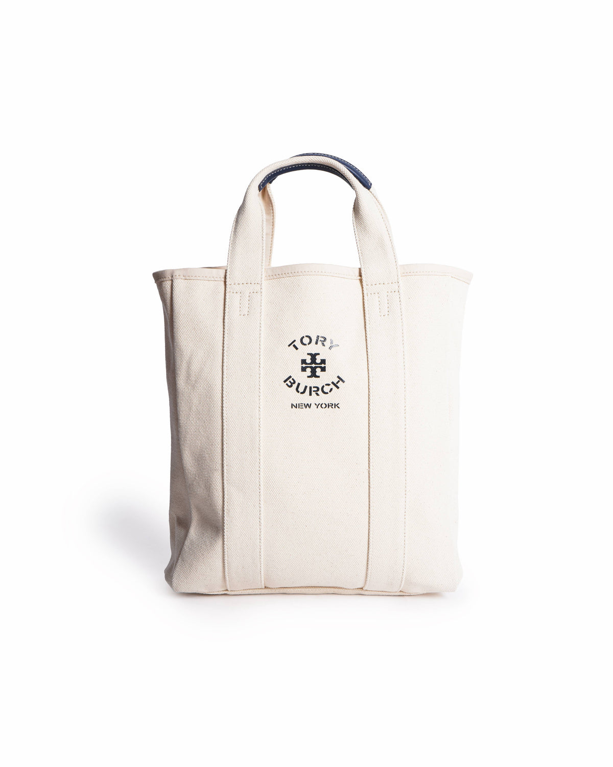Tory burch mercer canvas logo tote bag