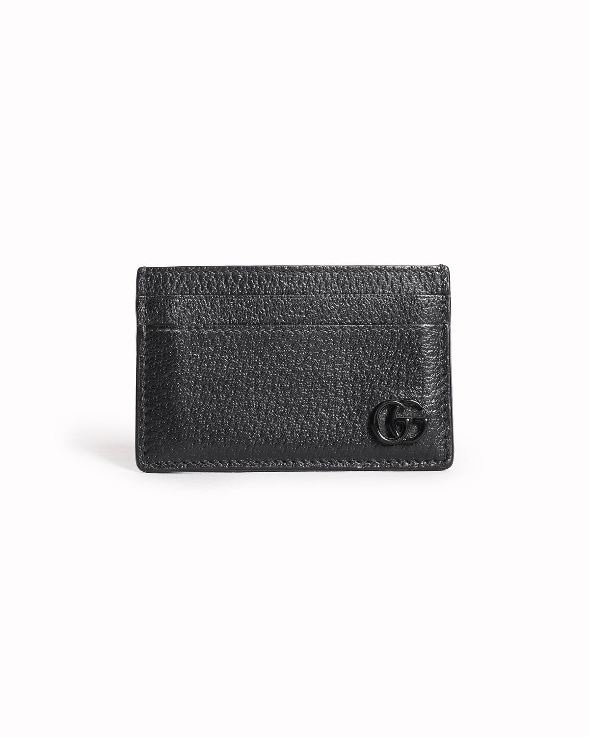 Gucci GG leather Card holder in black