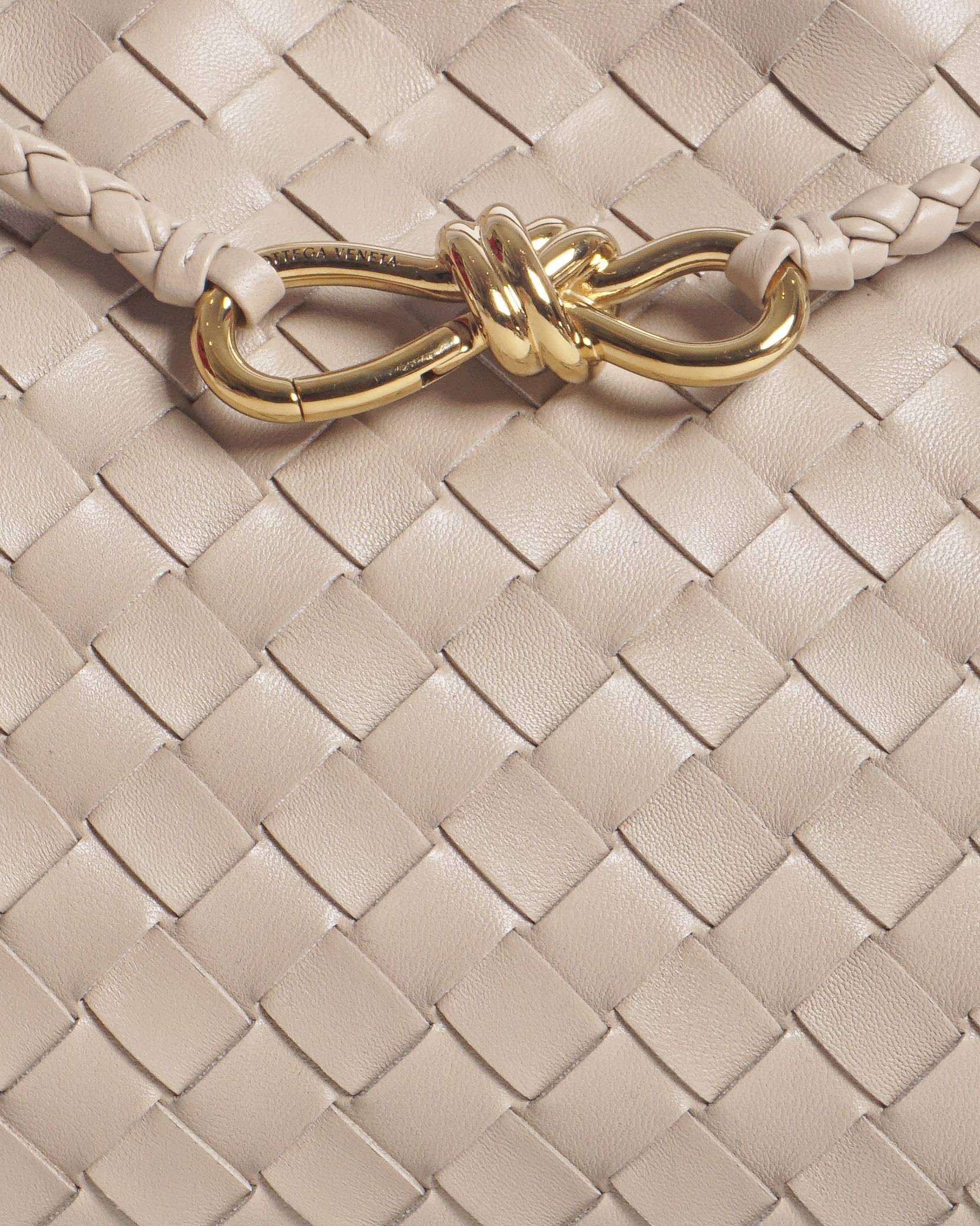 Bottega Veneta Andiamo Small Intrecciato Leather Tote Bag