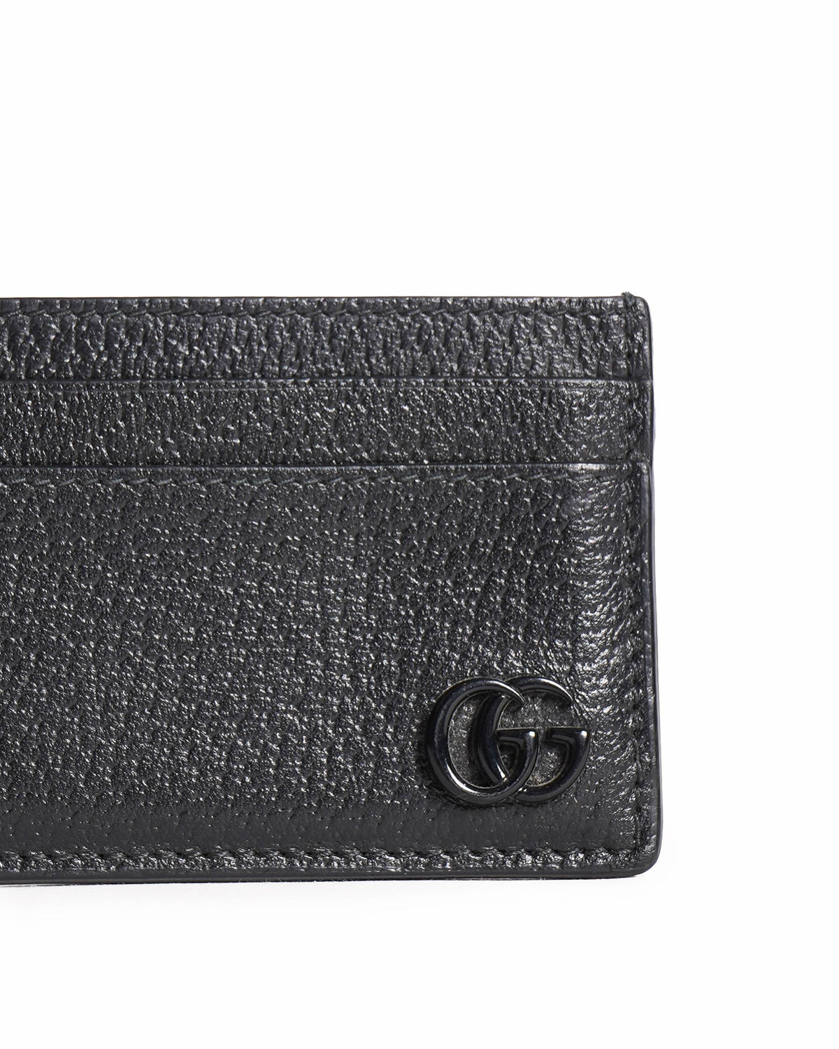 Gucci GG leather Card holder in black