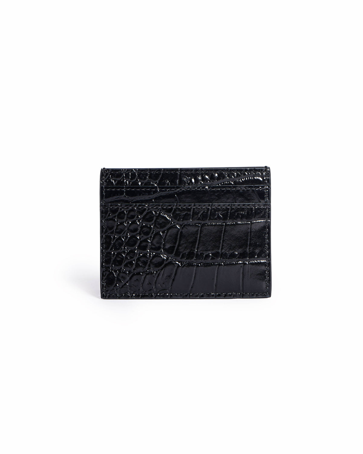 Saint Laurent Black Monogram Card Holder