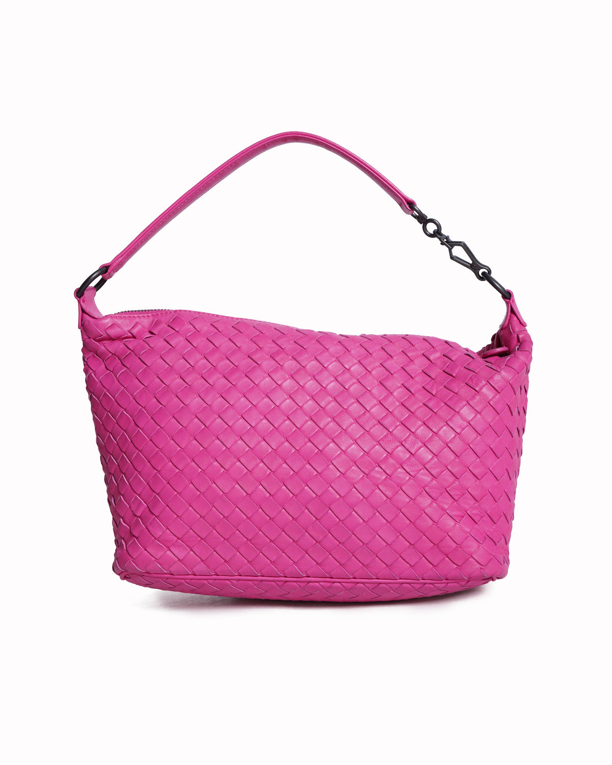New Bottega veneta pink intrecciato shoulder bag