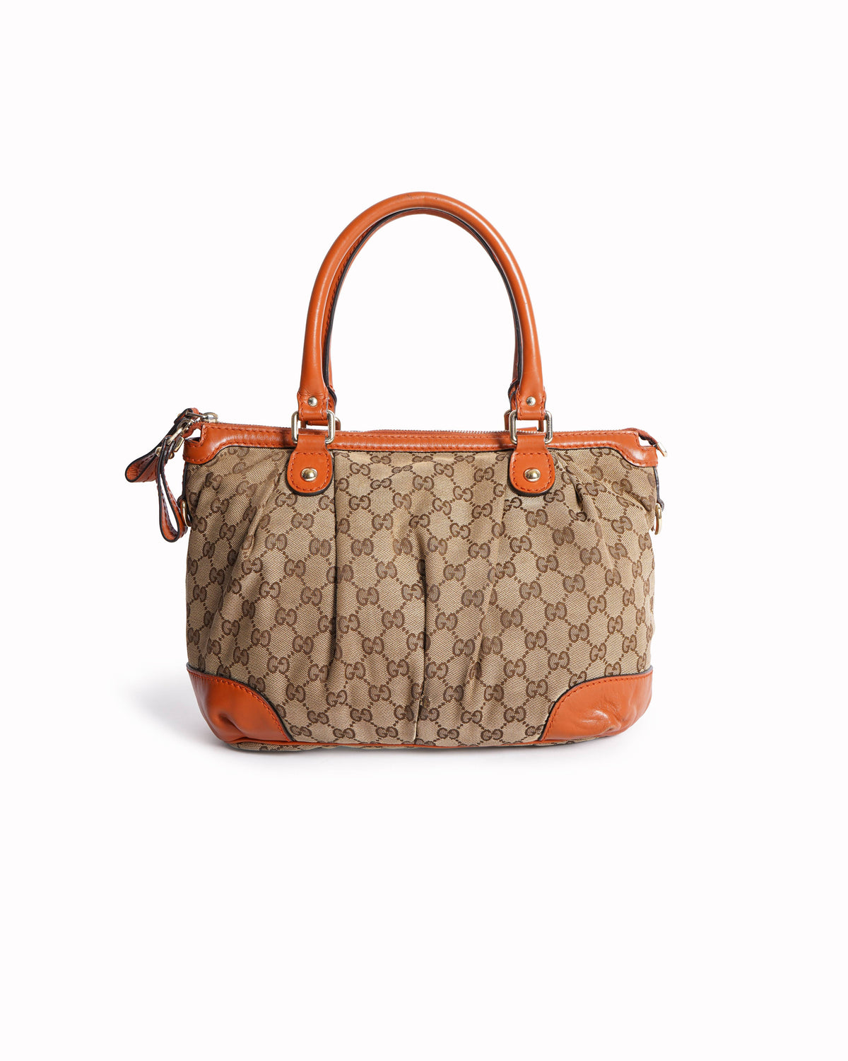 Gucci sukey top handle gg canvas satchel