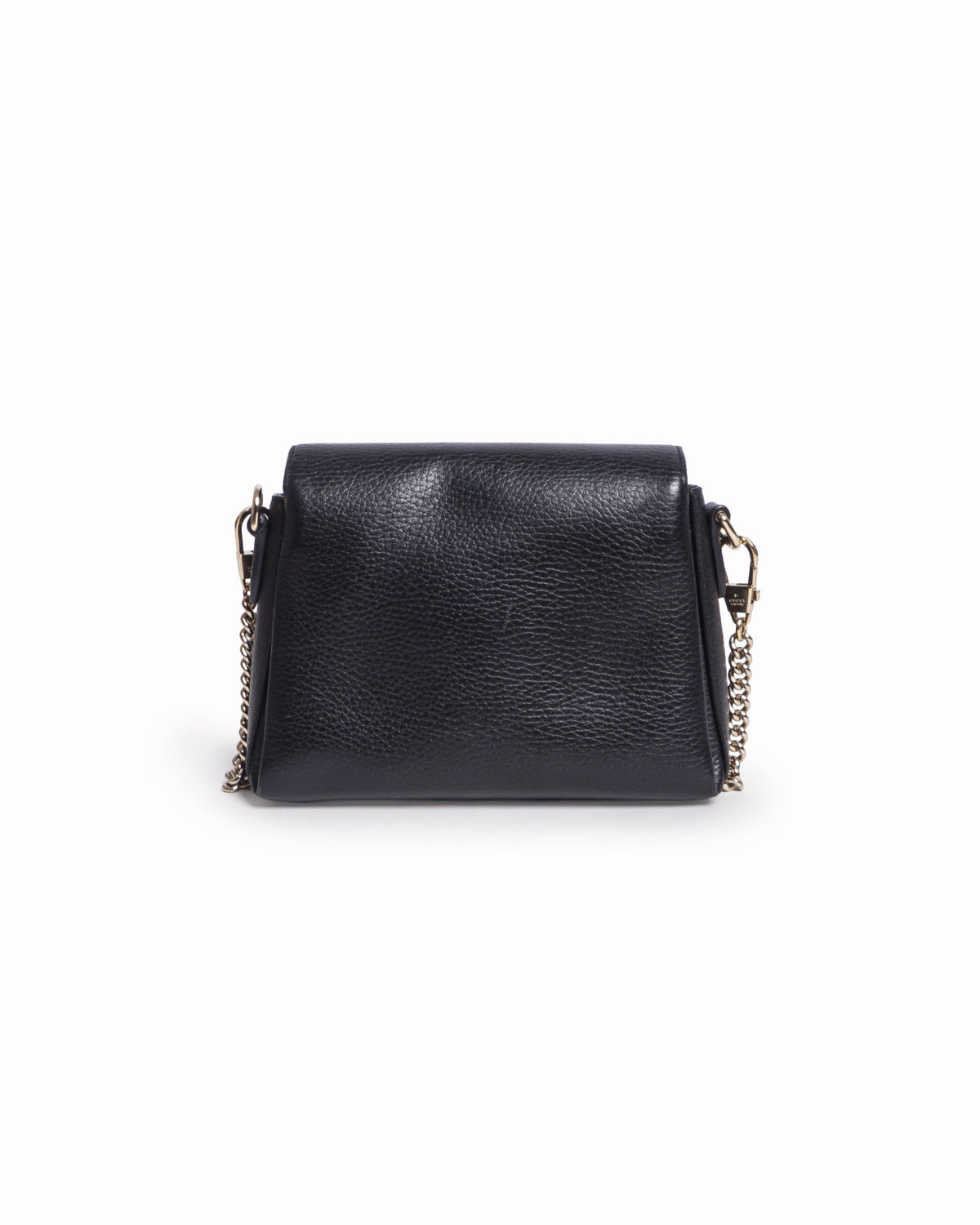 Gucci Black Small Interlocking G Flap Crossbody Bag