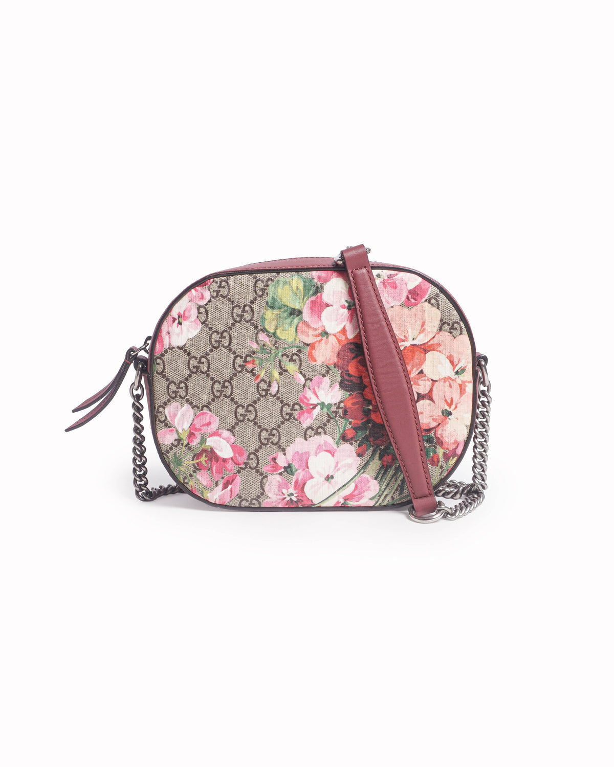 Gucci GG Supreme Floral Blooms Shoulder Bag